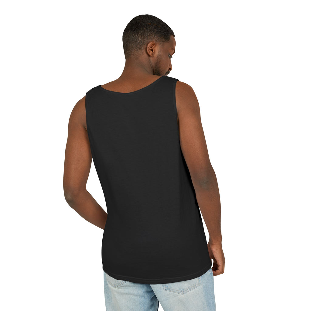 Classic White Tank Top — Everyday Garment-Dyed Casual Tank