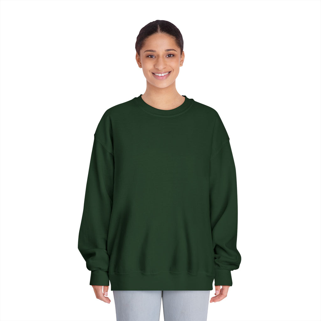Classic White Crewneck Sweatshirt