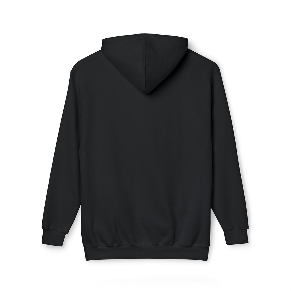 Classic White Hoodie — Made in USA Unisex Hooded Sweatshirt