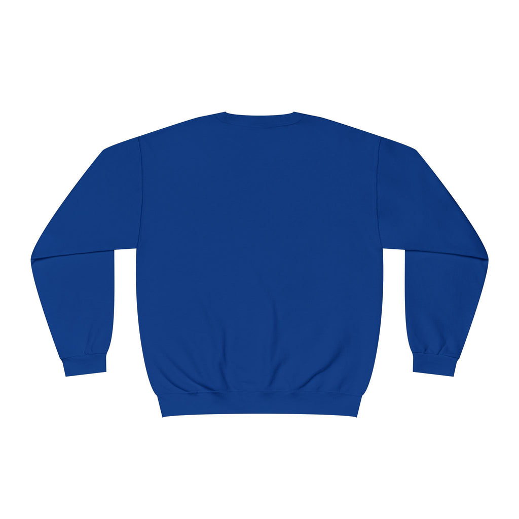Classic White Crewneck Sweatshirt — Unisex Pullover