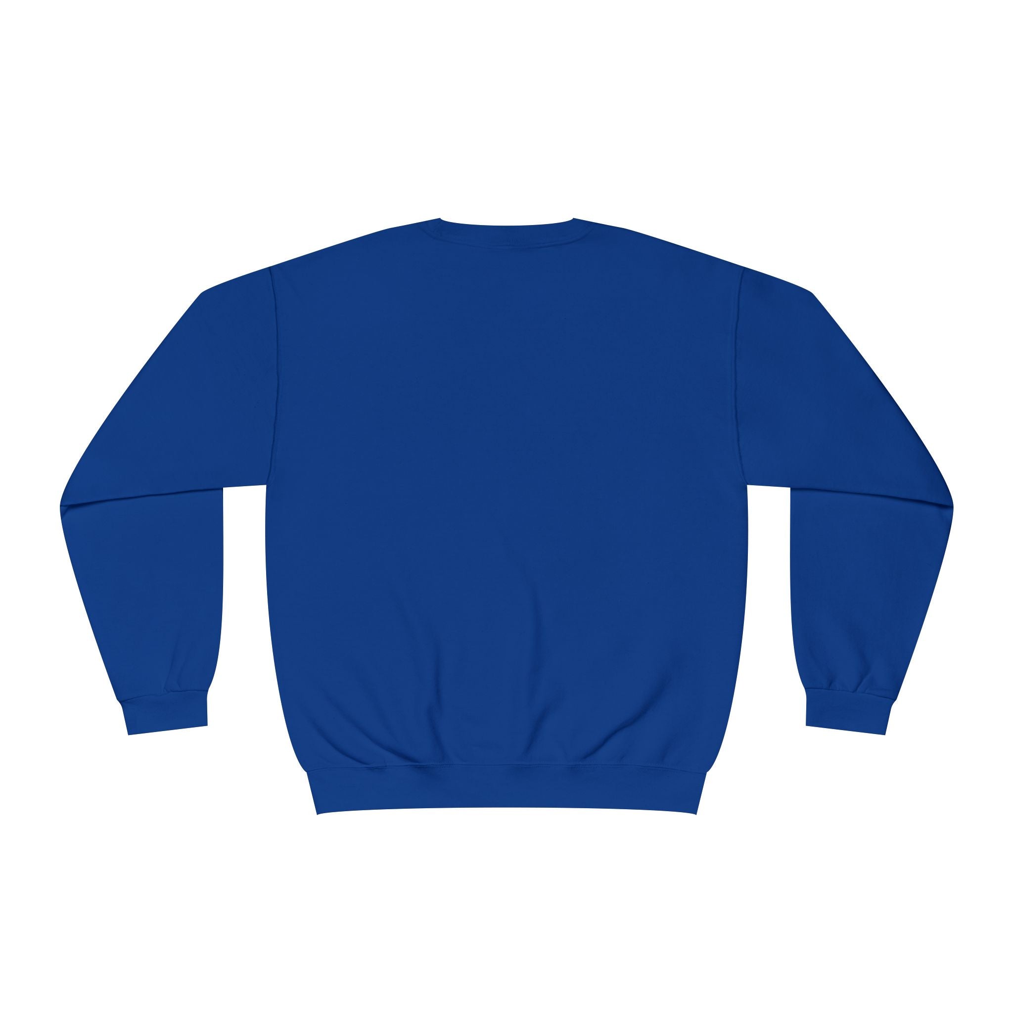 Classic White Crewneck Sweatshirt — Unisex Pullover