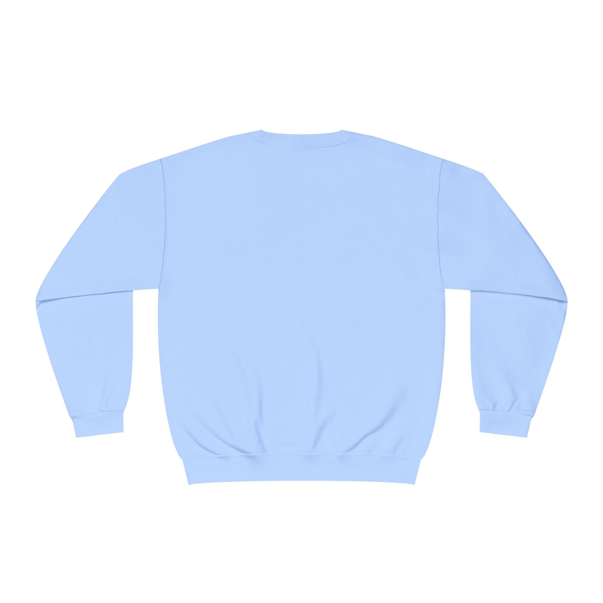 Classic White Crewneck Sweatshirt — Unisex Pullover