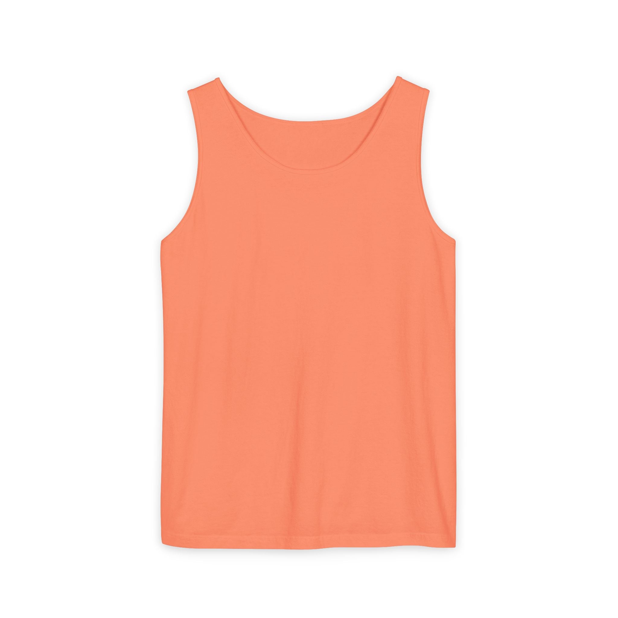 Classic White Tank Top — Everyday Garment-Dyed Casual Tank