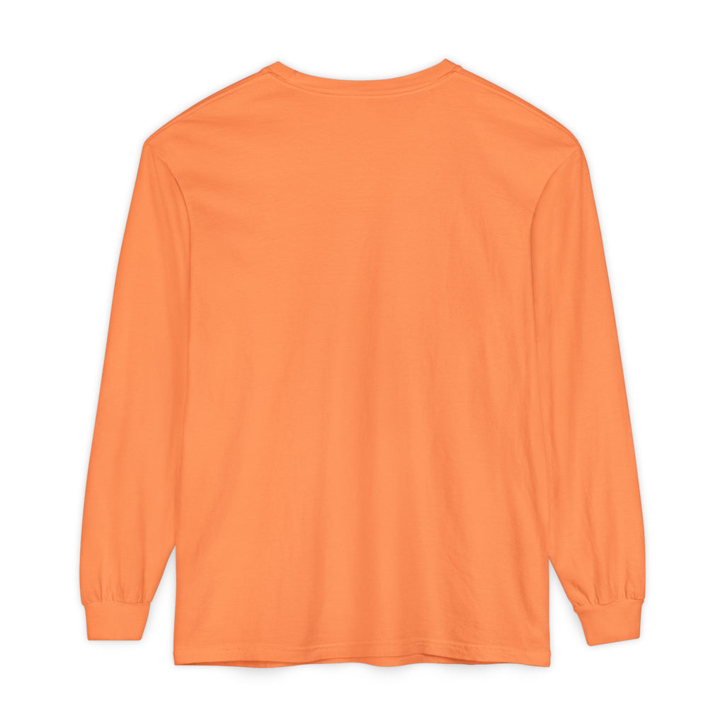 Long Sleeve T-Shirt — Classic White Garment-Dyed Tee
