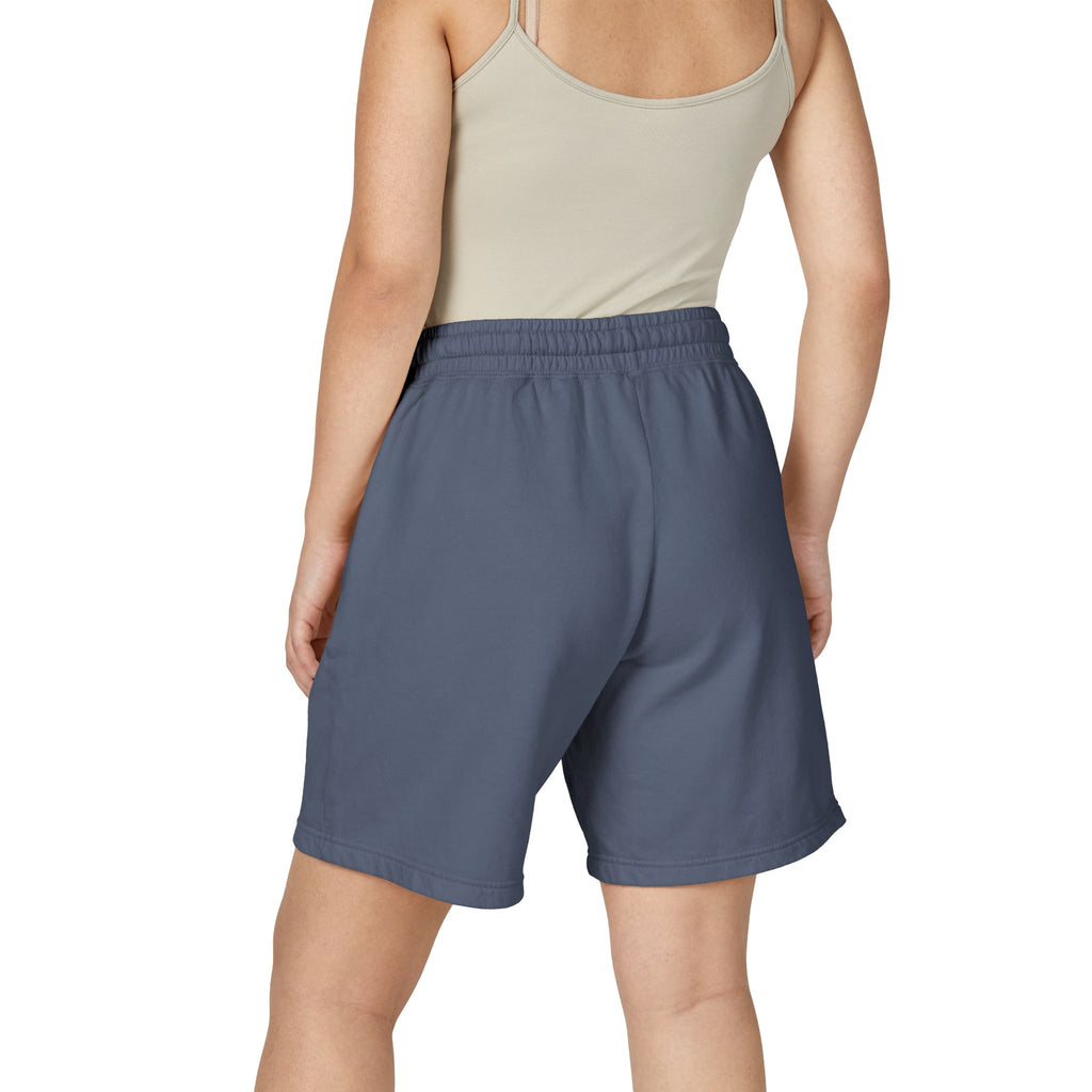 Unisex Garment-Dyed Lightweight Fleece Sweat Shorts