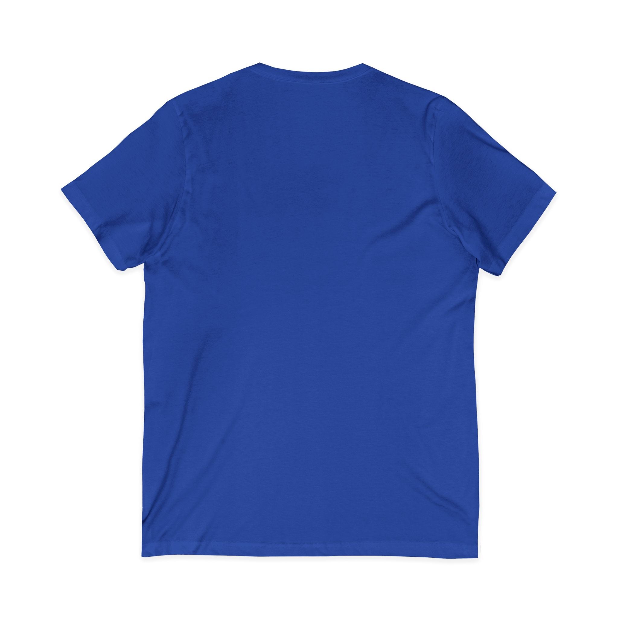 V-Neck Jersey Tee — Classic White Short Sleeve T-Shirt