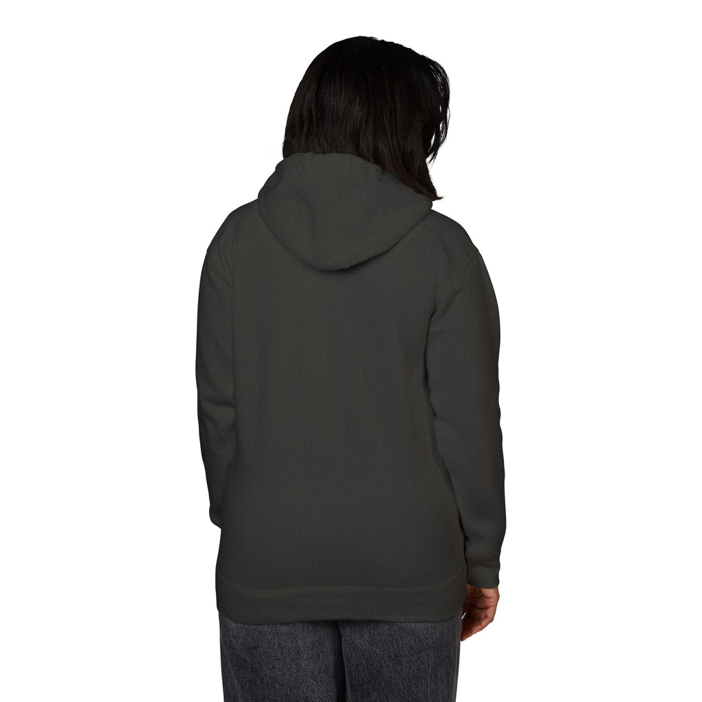 White Fleece Hoodie – Minimal Classic Pullover Hooded Sweatshirt