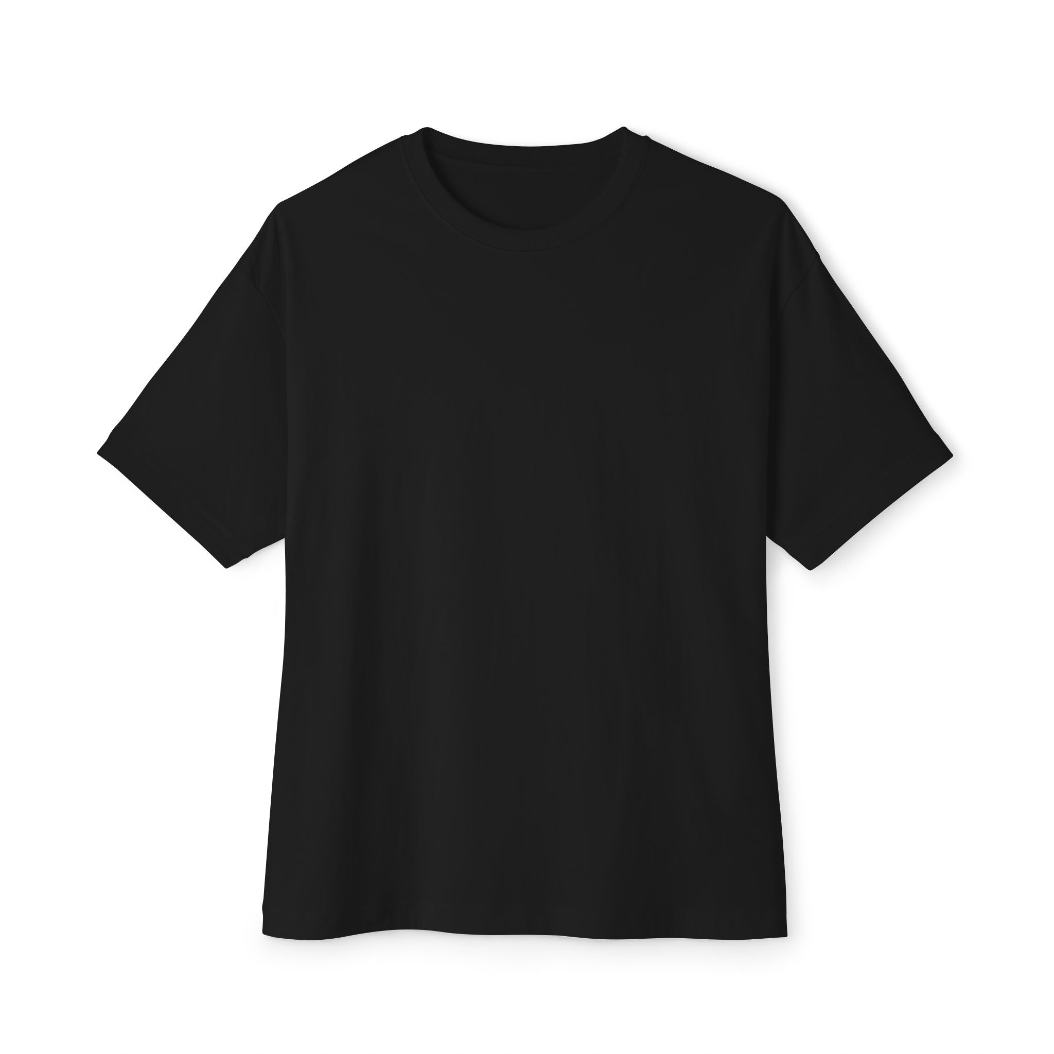 Oversized Boxy Tee — Minimal White Crewneck T-Shirt