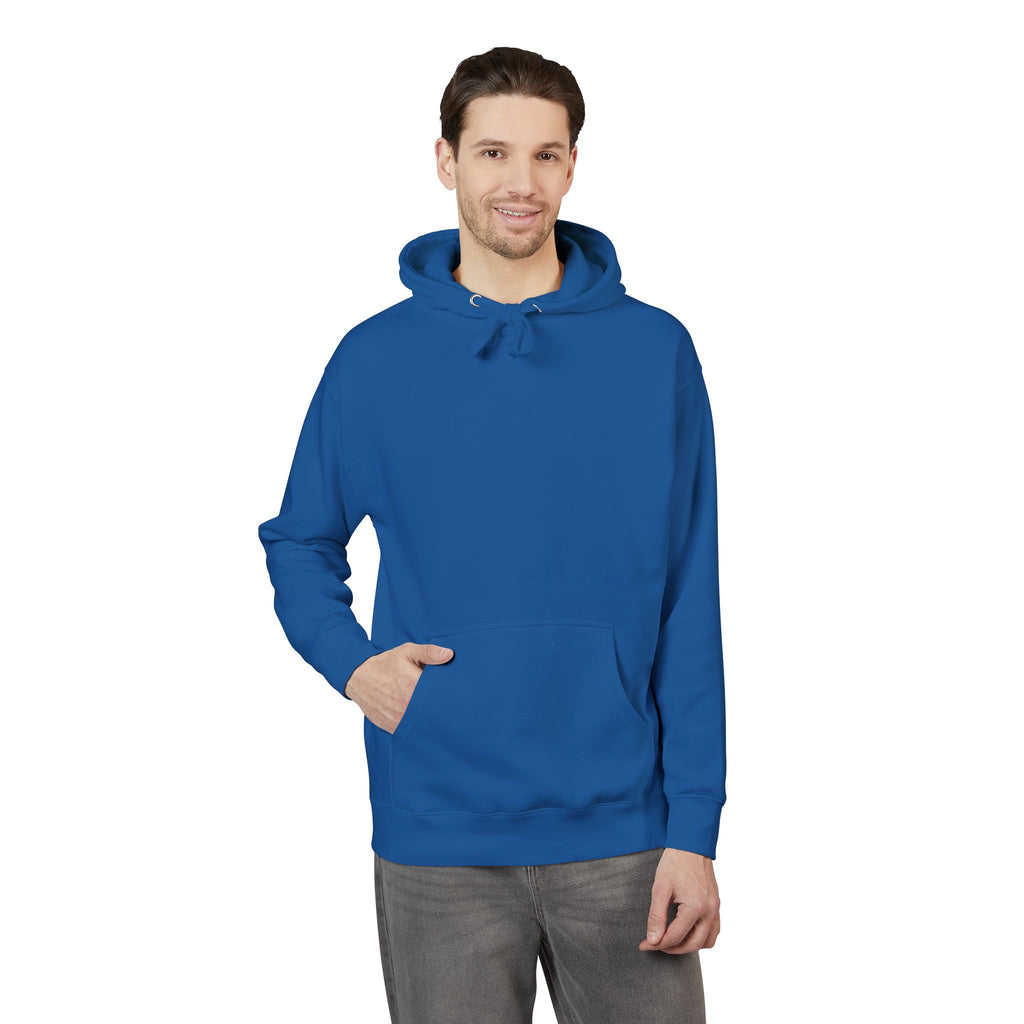 White Fleece Hoodie – Minimal Classic Pullover Hooded Sweatshirt