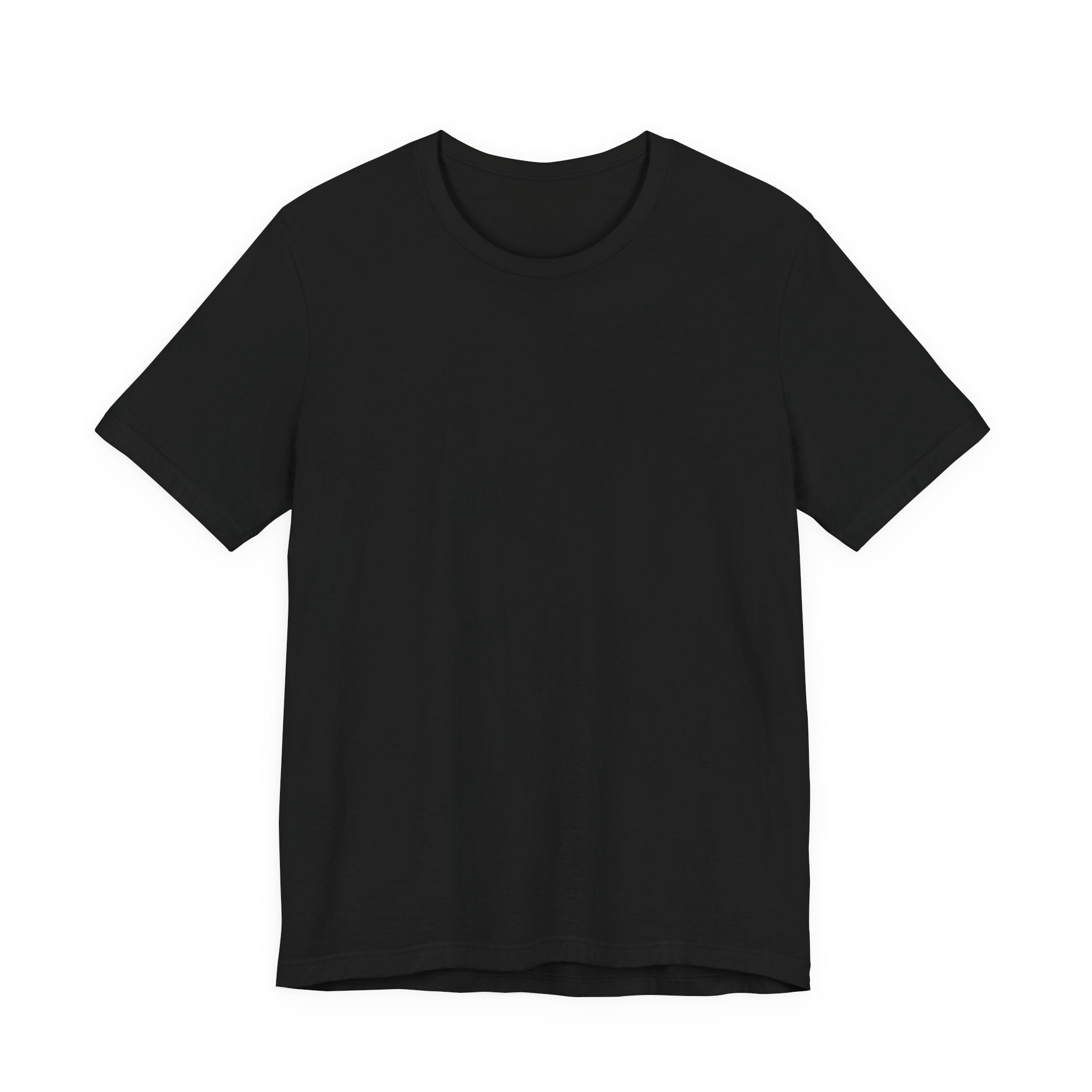 White Short Sleeve Tee — Minimal Classic Crewneck T-Shirt