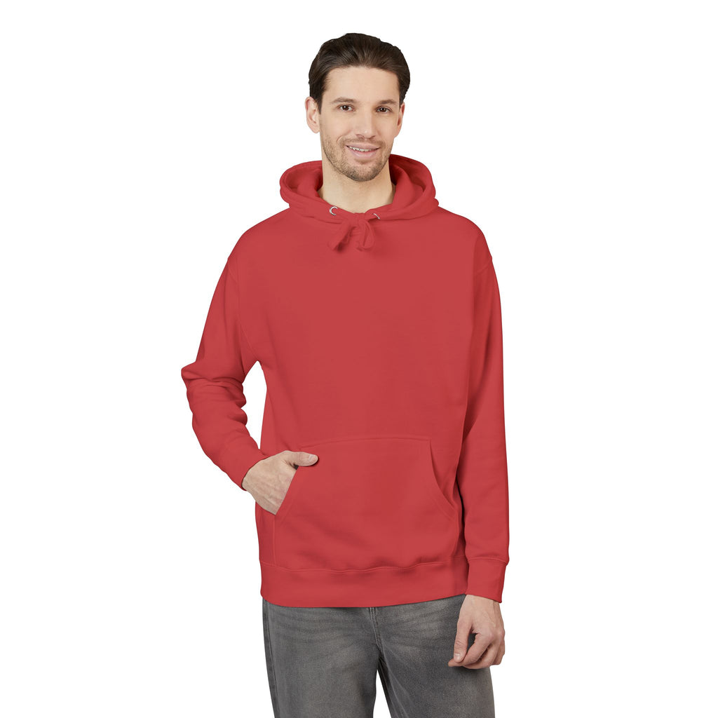 White Fleece Hoodie – Minimal Classic Pullover Hooded Sweatshirt