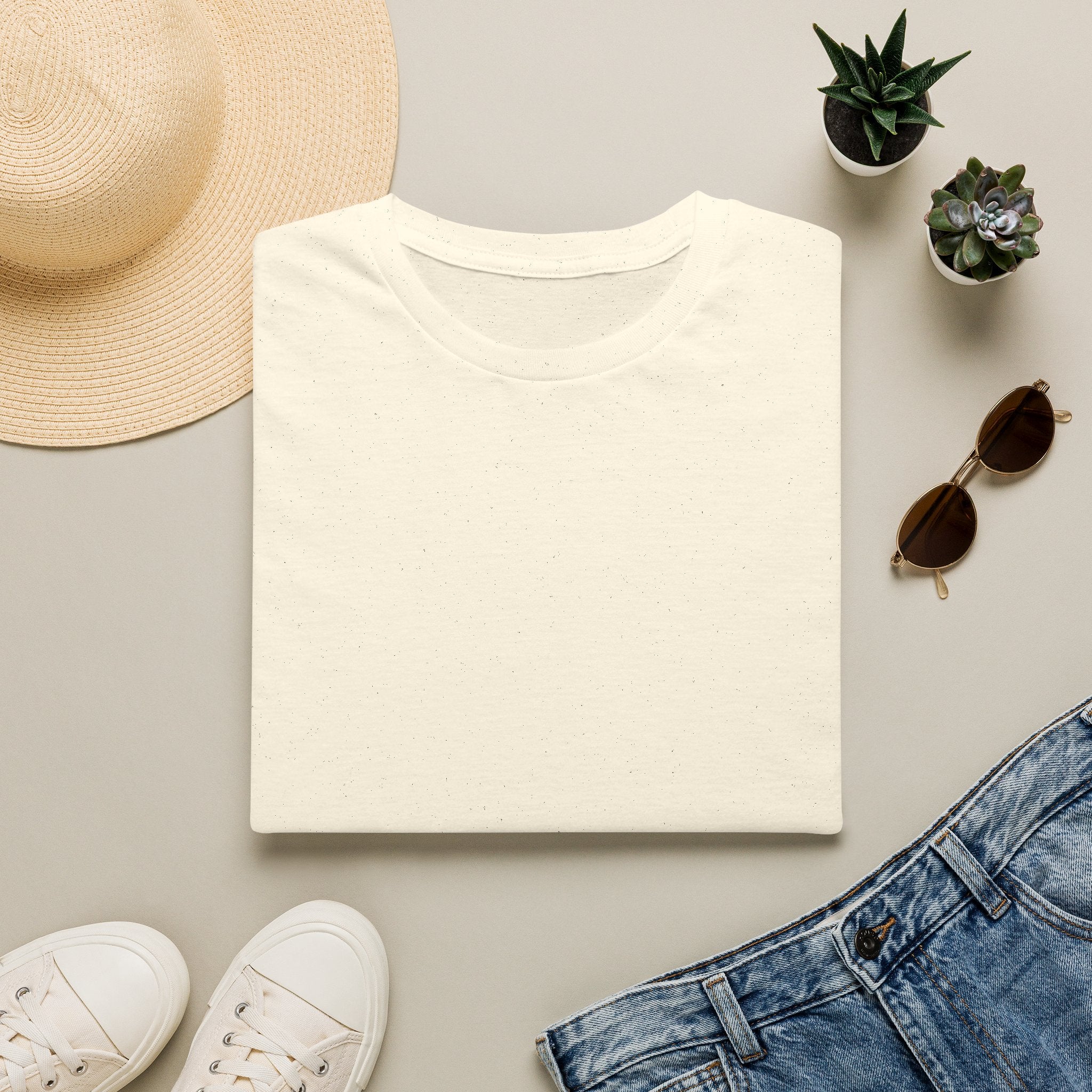 White Casual T-Shirt — Minimal Everyday Tee