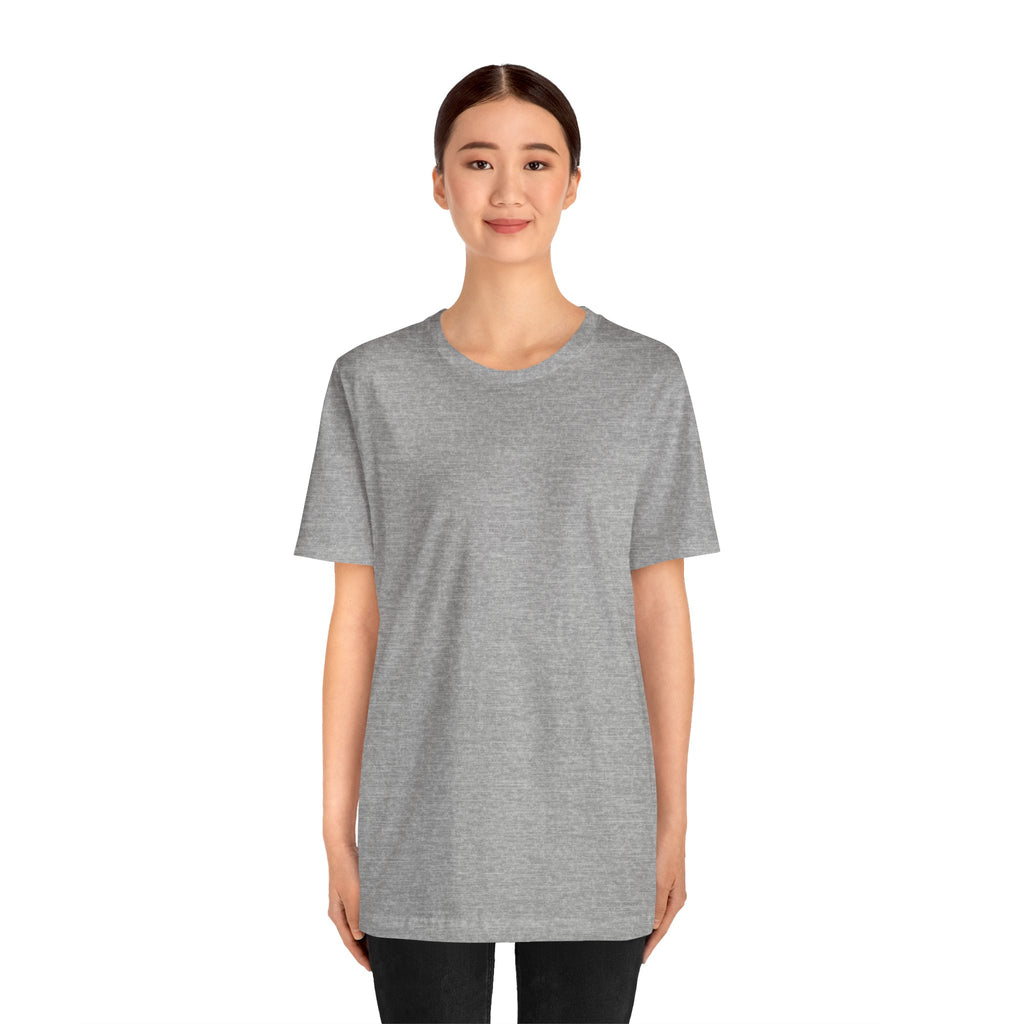 White Short Sleeve Tee — Minimal Classic Crewneck T-Shirt