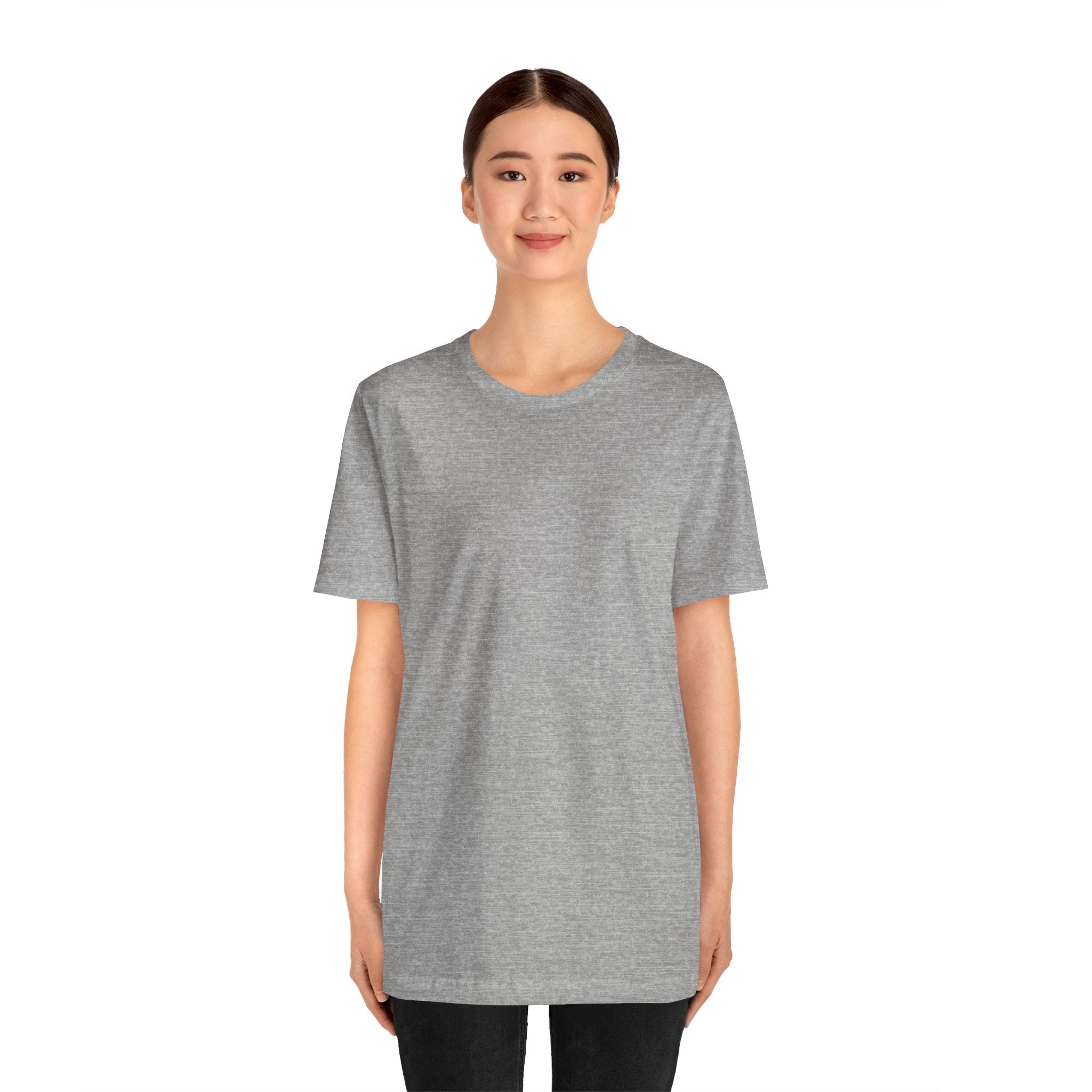 White Short Sleeve Tee — Minimal Classic Crewneck T-Shirt