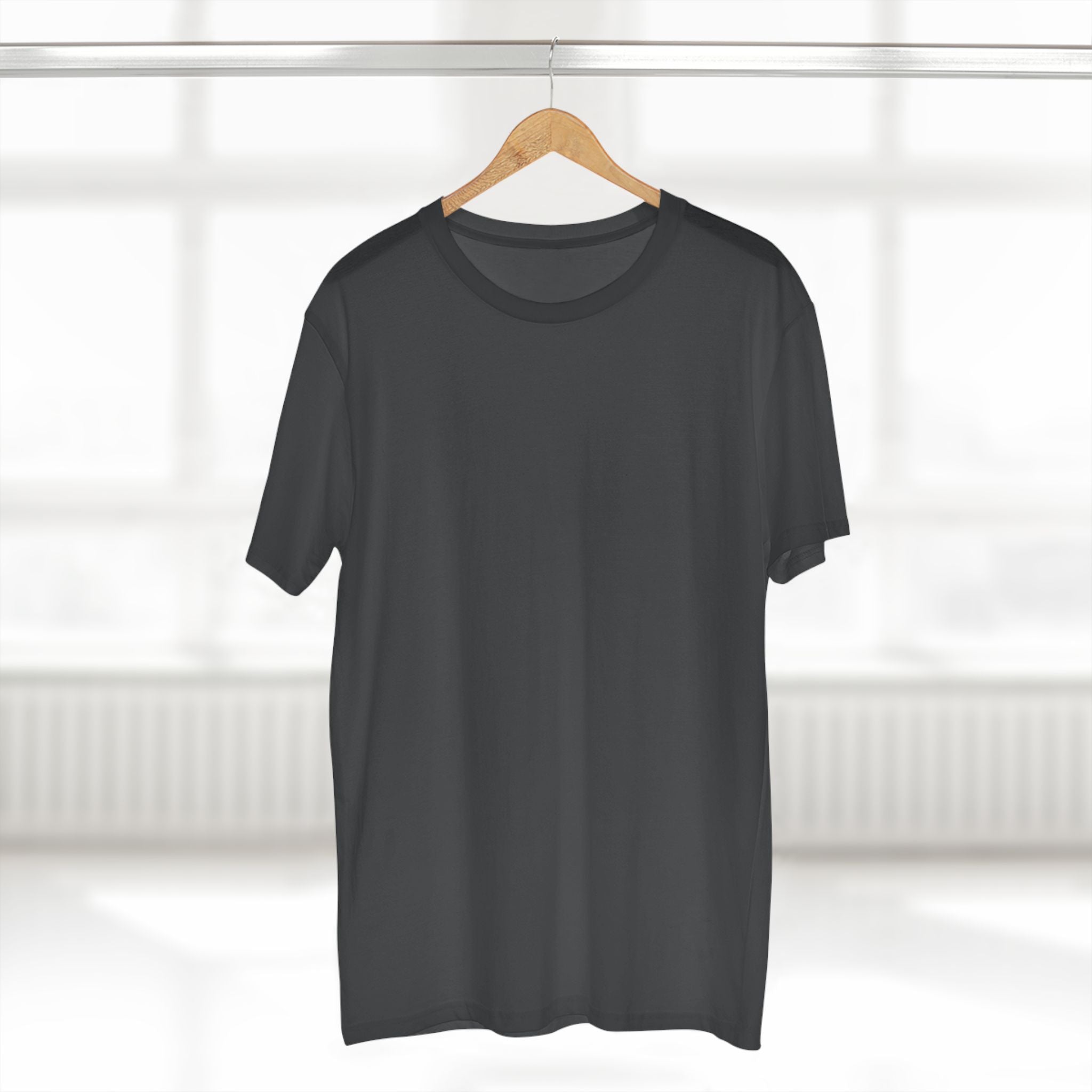 Classic White Tee — Adult Staple Crewneck T-Shirt