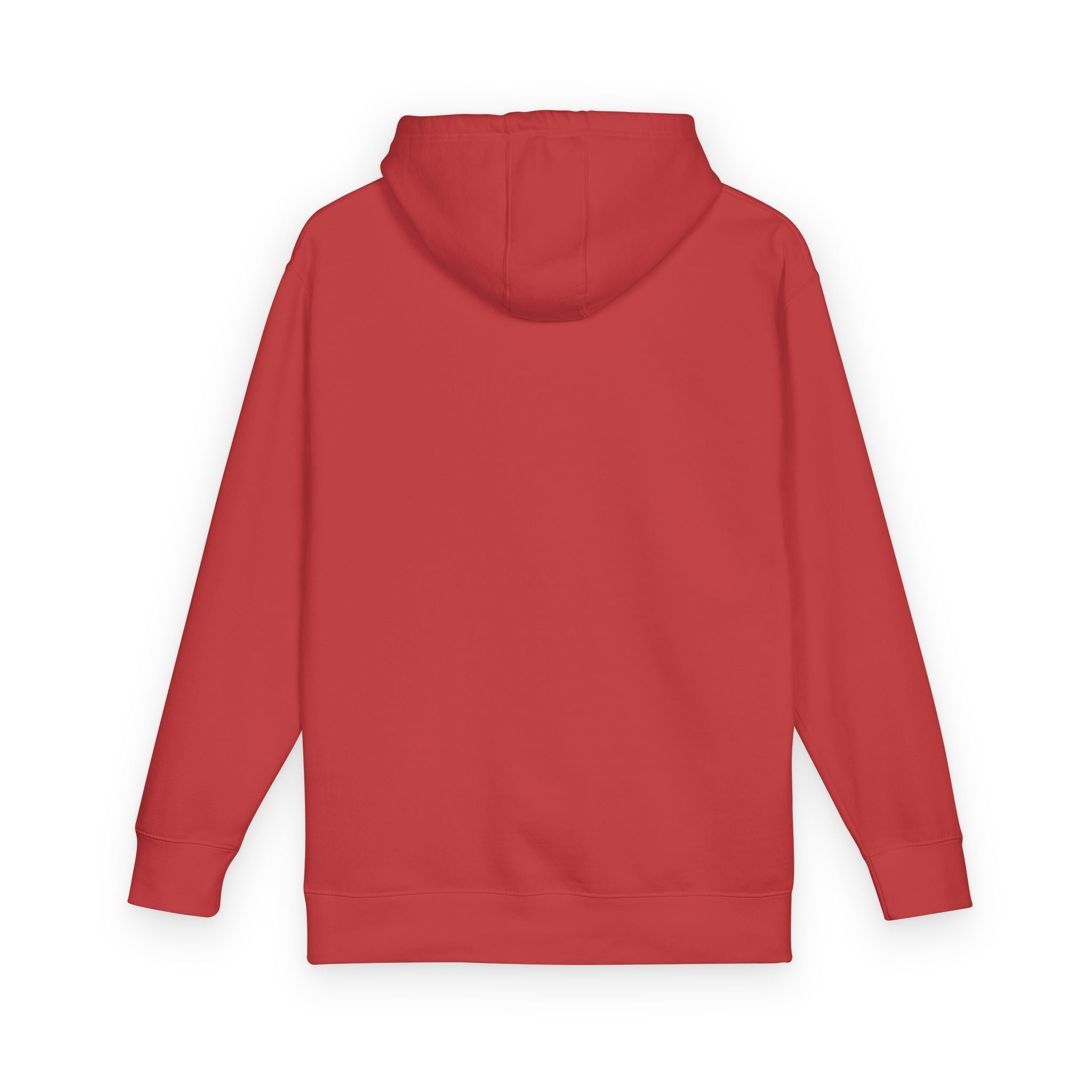 White Fleece Hoodie – Minimal Classic Pullover Hooded Sweatshirt
