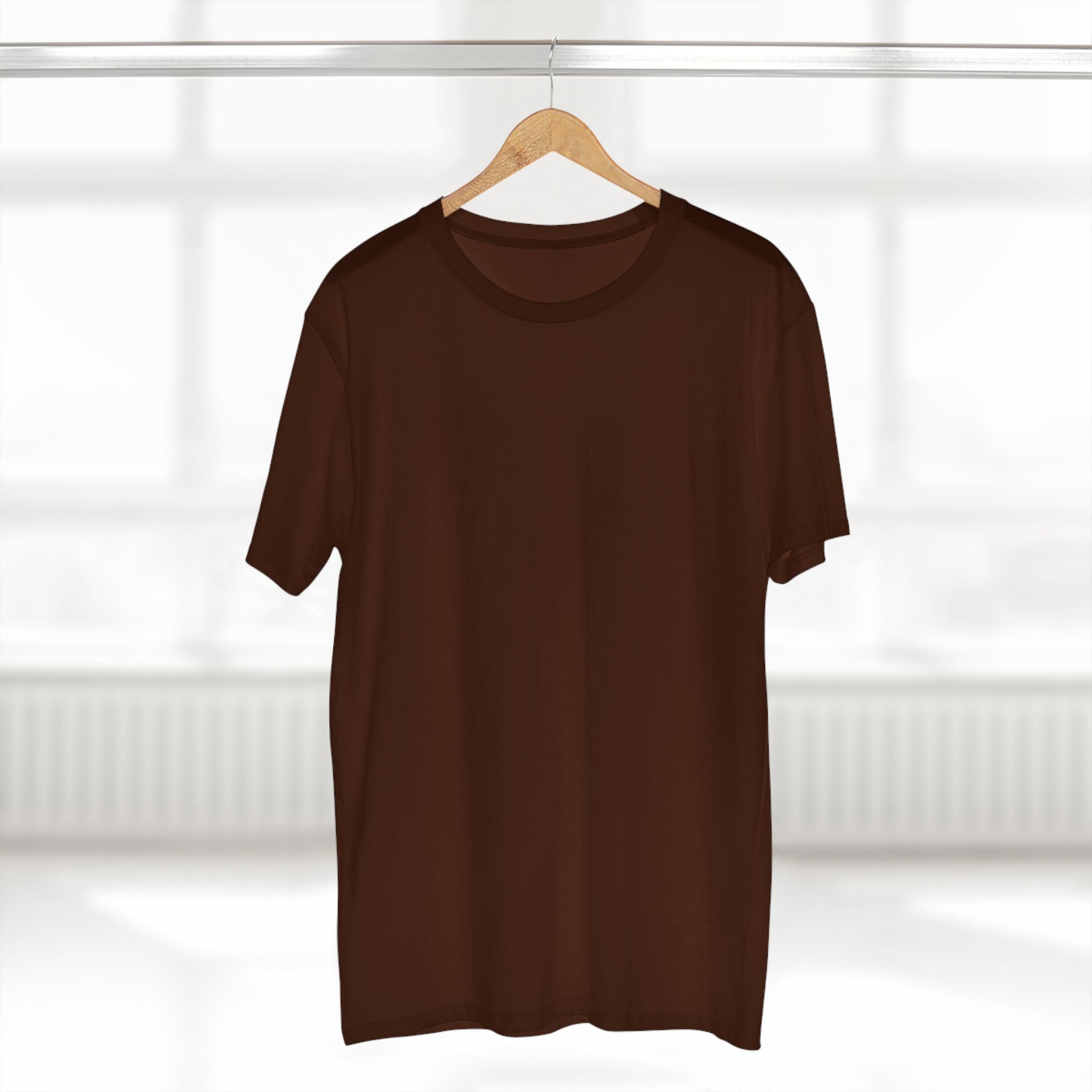Classic White Tee — Adult Staple Crewneck T-Shirt
