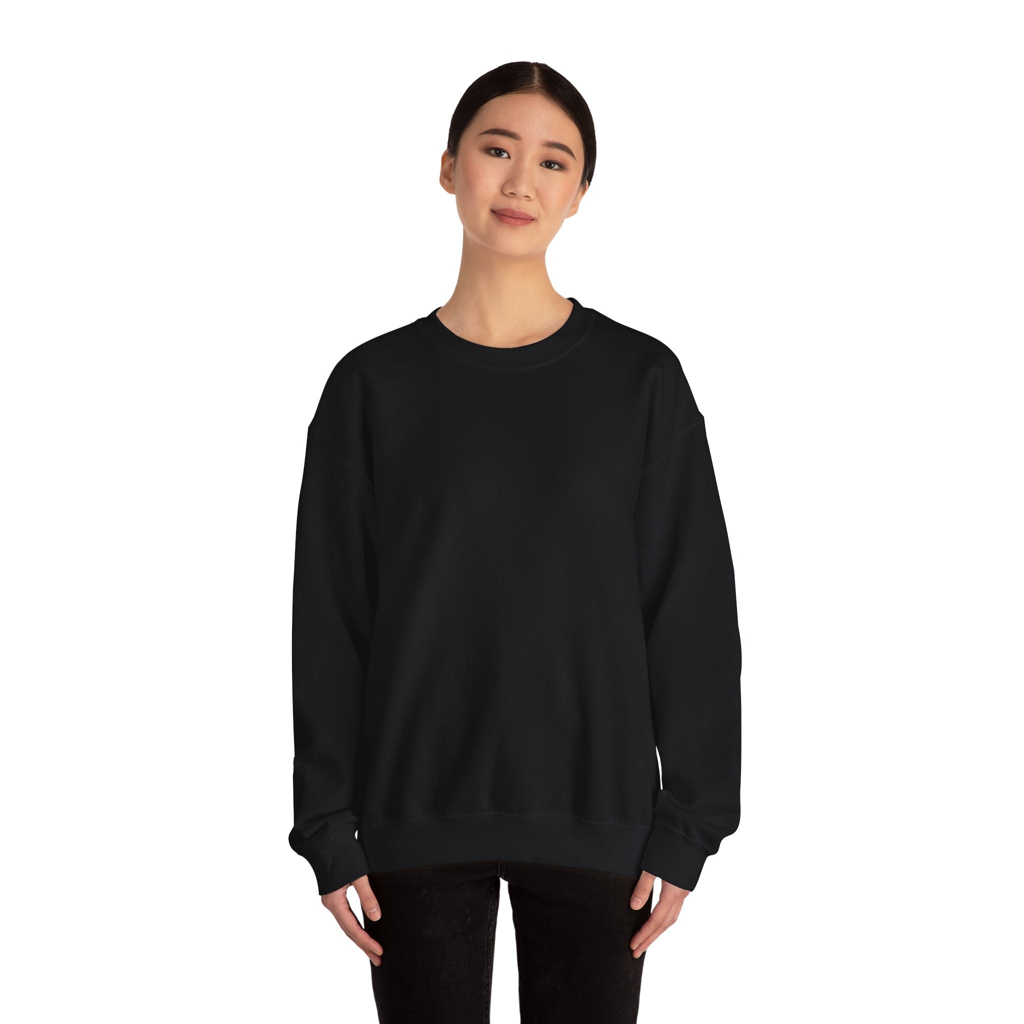 Classic White Crewneck Sweatshirt