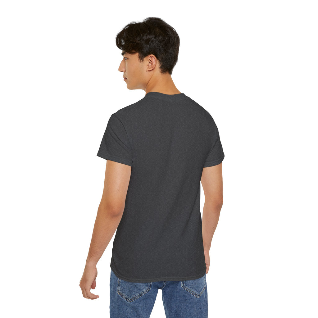 Classic White Cotton Tee - Plain Crewneck Shirt