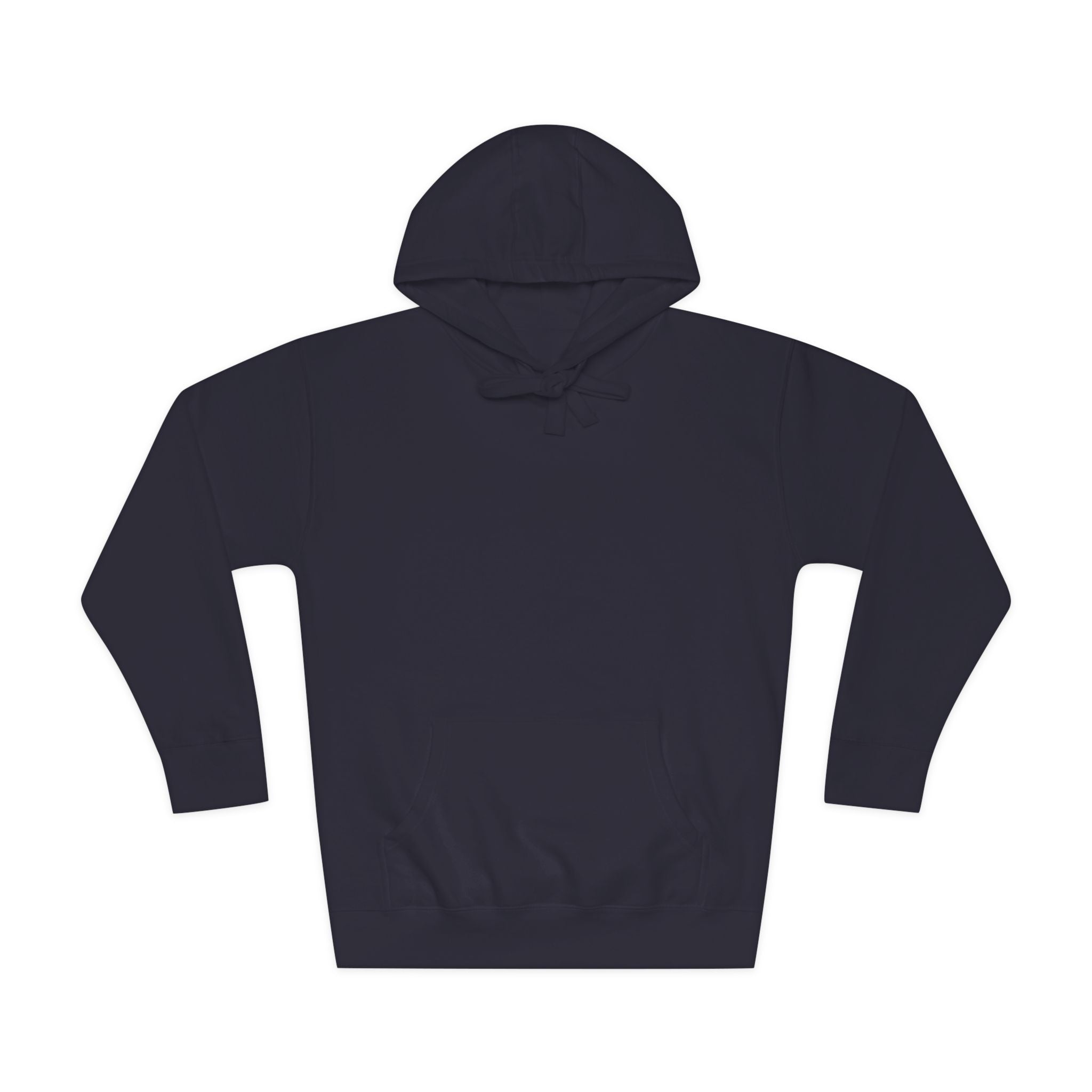 White Fleece Hoodie – Minimal Classic Pullover Hooded Sweatshirt