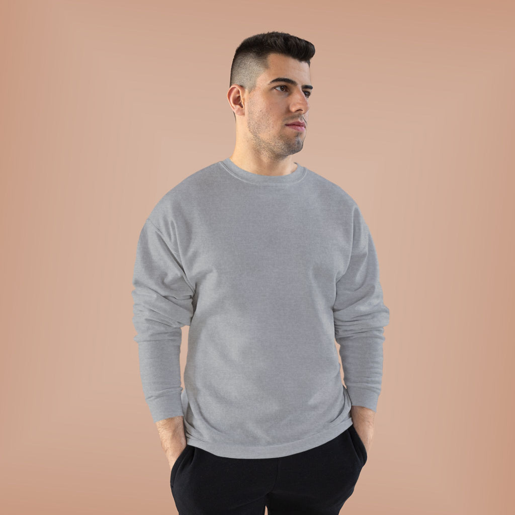 Classic White Crewneck Sweatshirt