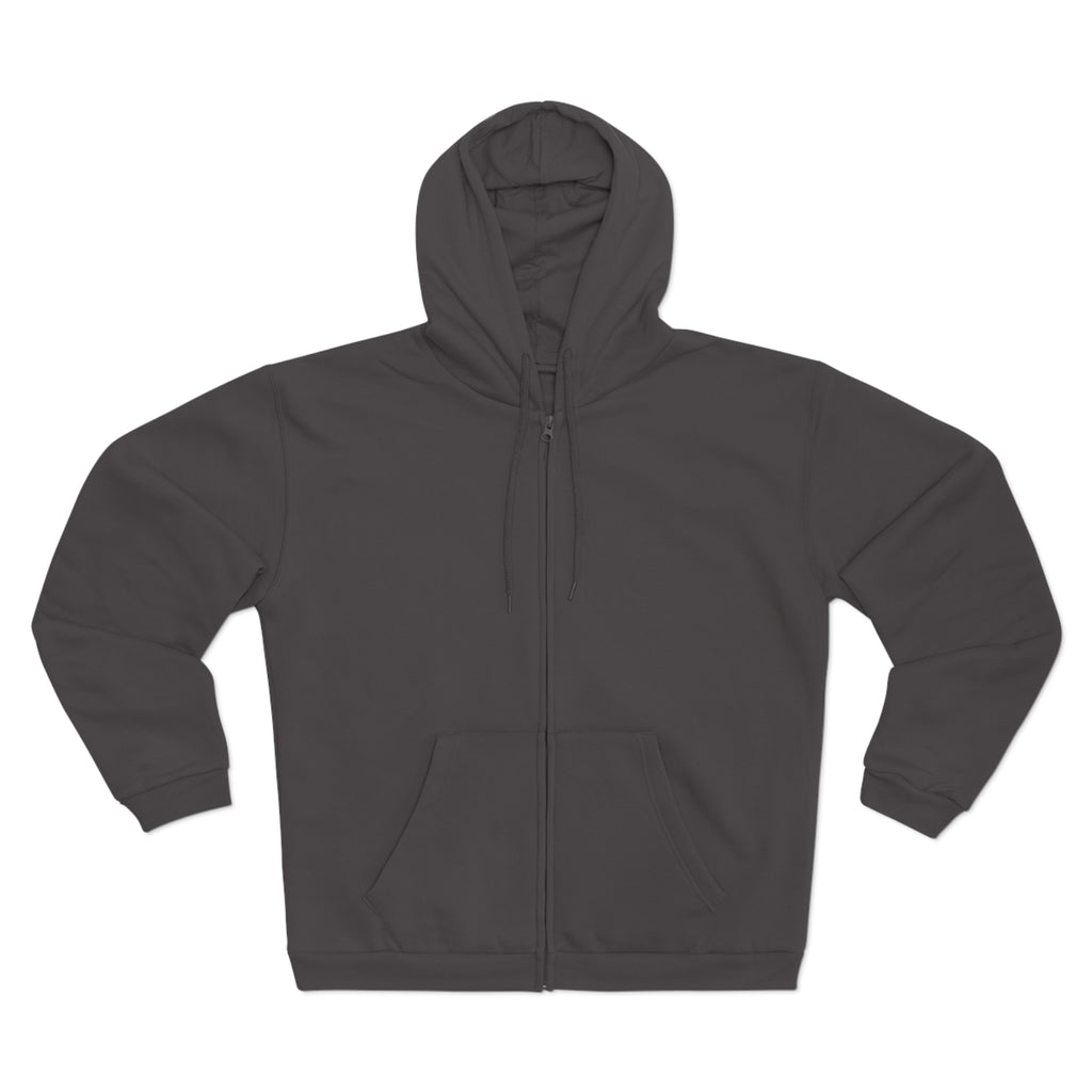 Zip Hoodie — Classic Navy Full‑Zip Hooded Sweatshirt
