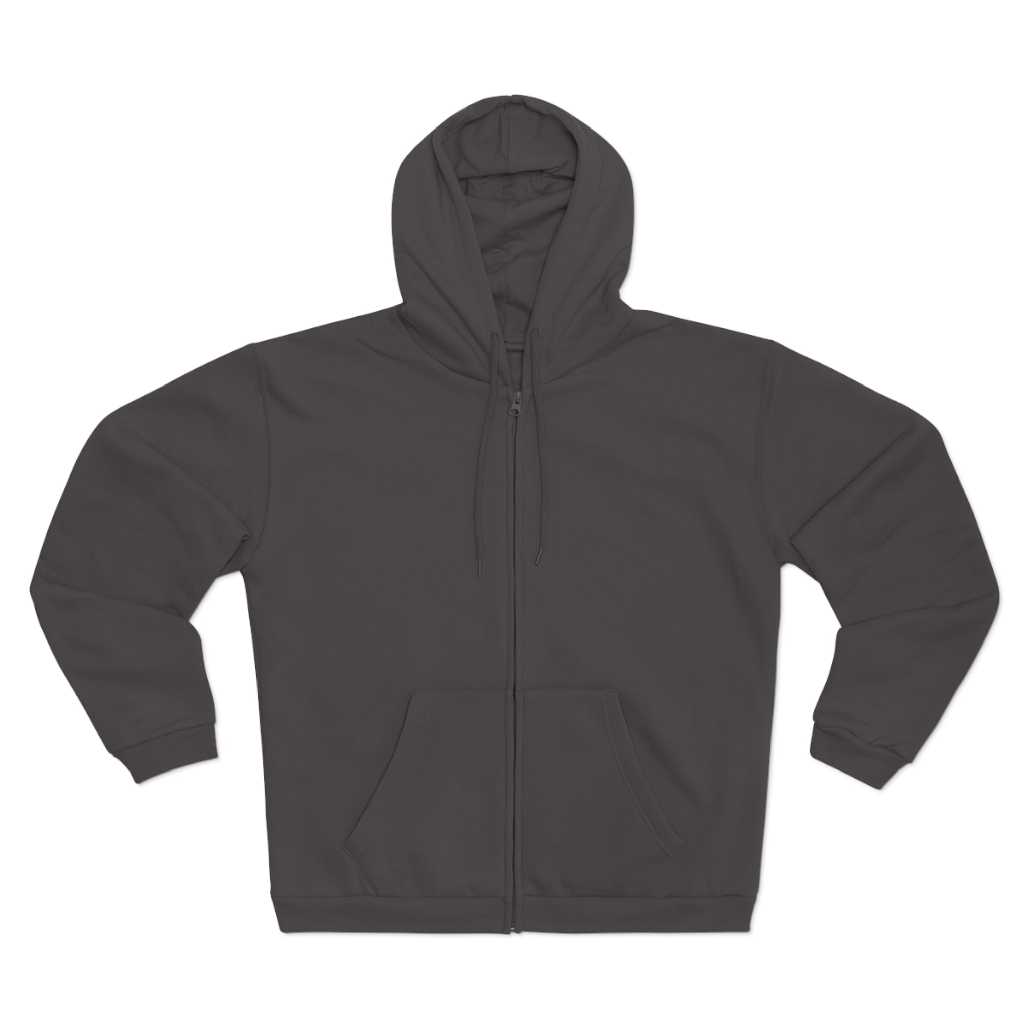 Zip Hoodie — Classic Navy Full‑Zip Hooded Sweatshirt