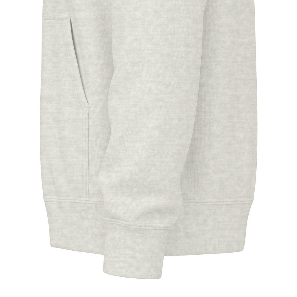 Classic White Zip Hoodie - Plain Full-Zip Hooded Sweatshirt