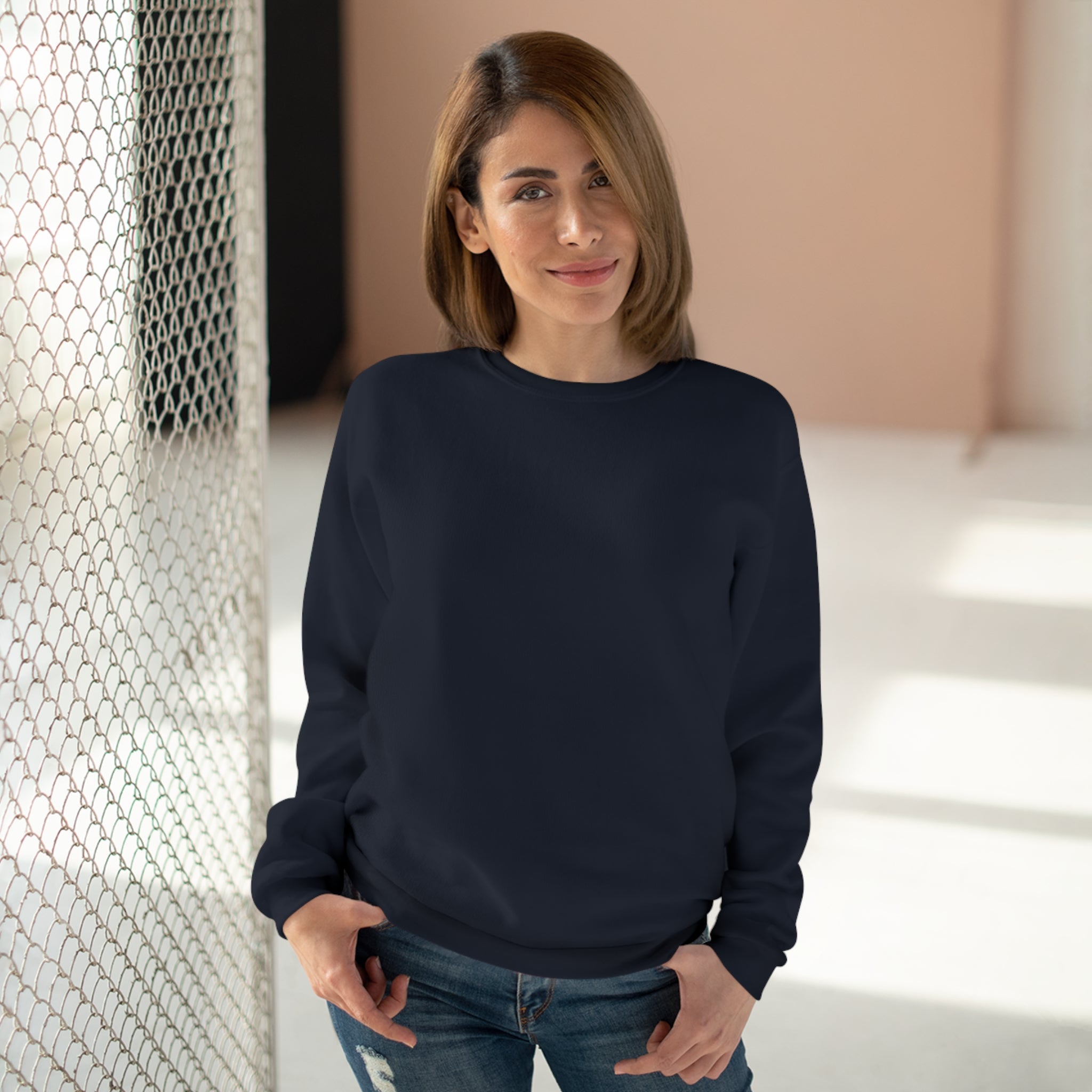 Classic White Crewneck Sweatshirt — Minimal Everyday Pullover