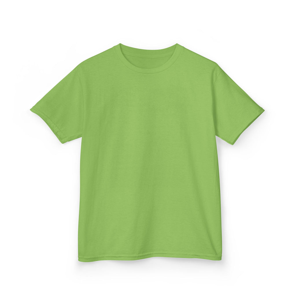 Kids T-Shirt — Plain White Heavy Cotton Tee for Boys & Girls
