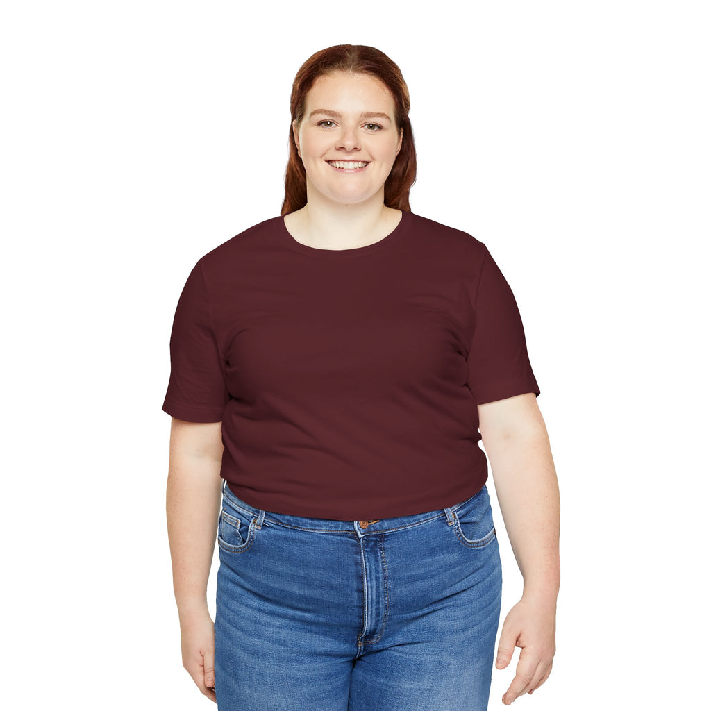 Classic White Tee — Unisex Jersey Short Sleeve T-Shirt