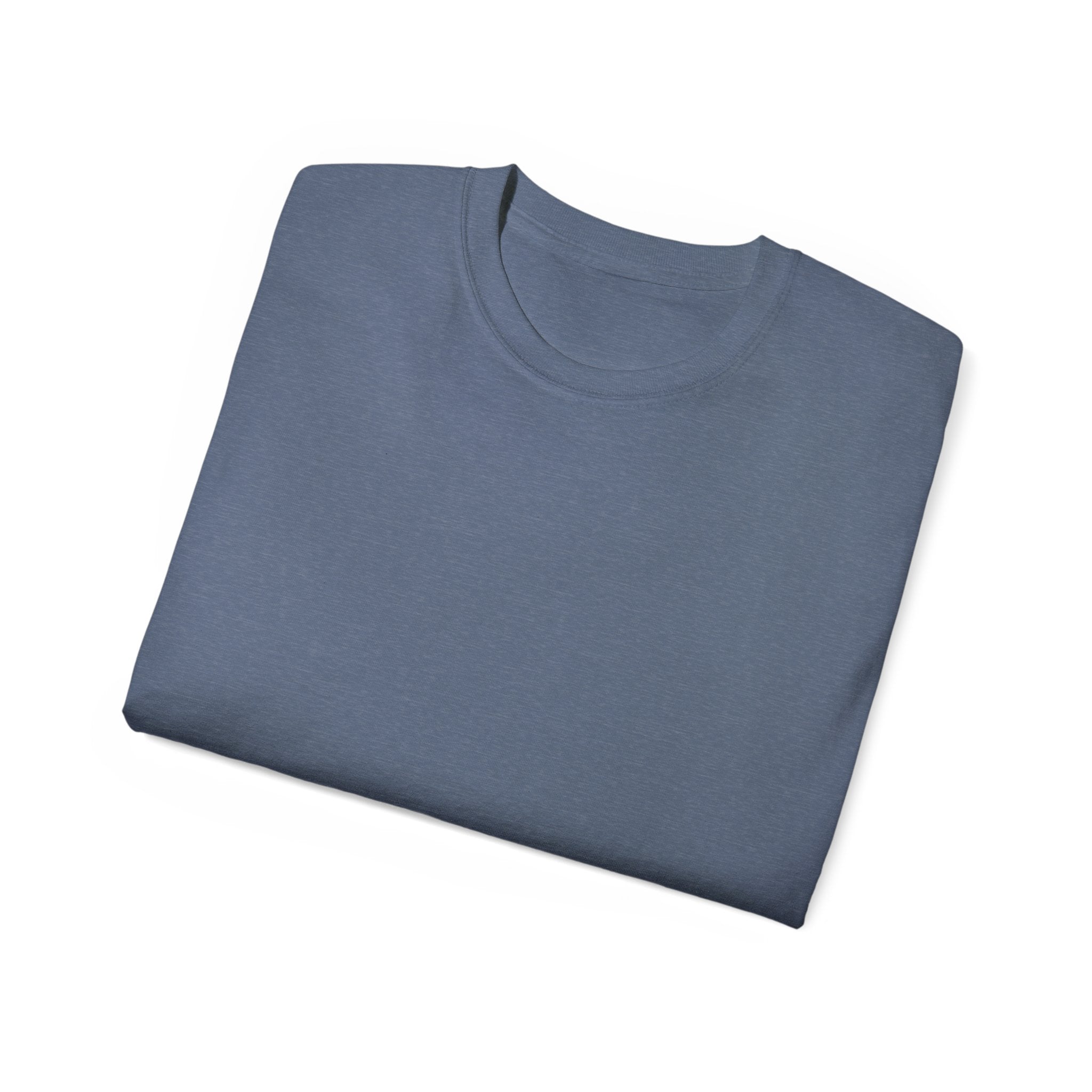 Classic White Cotton Tee - Plain Crewneck Shirt