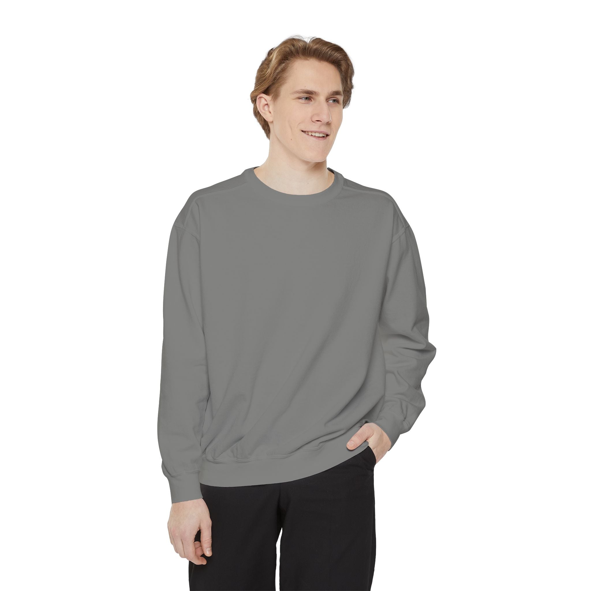 Classic Crewneck Sweatshirt — Lightweight Garment-Dyed Pullover