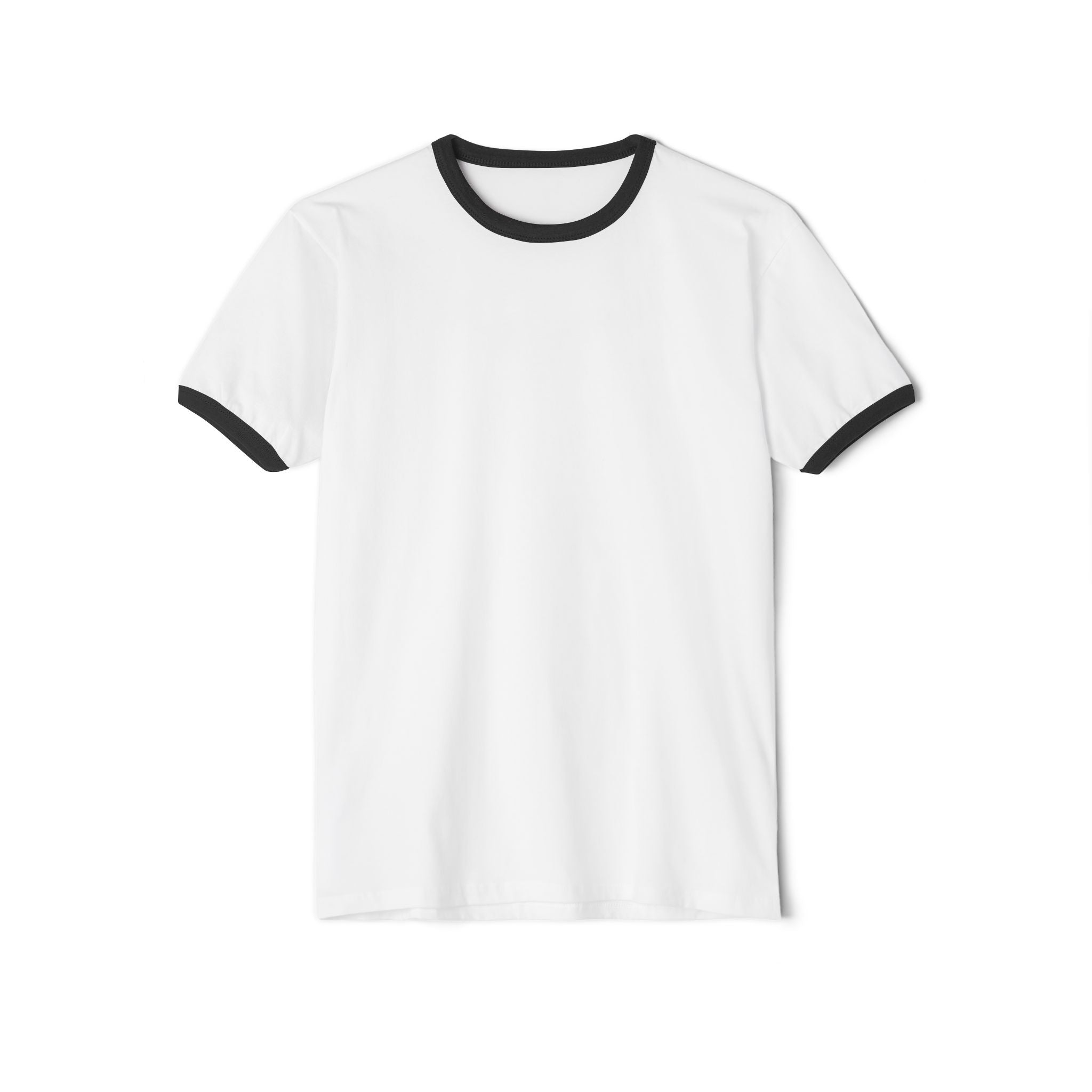 Classic Ringer T-Shirt — Retro Contrast Collar & Sleeve Tee