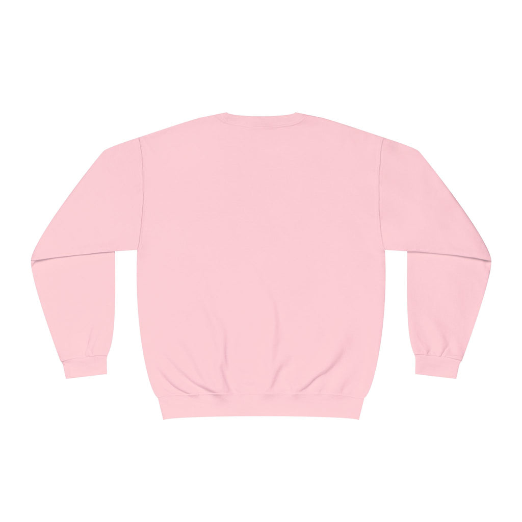 Classic White Crewneck Sweatshirt — Unisex Pullover