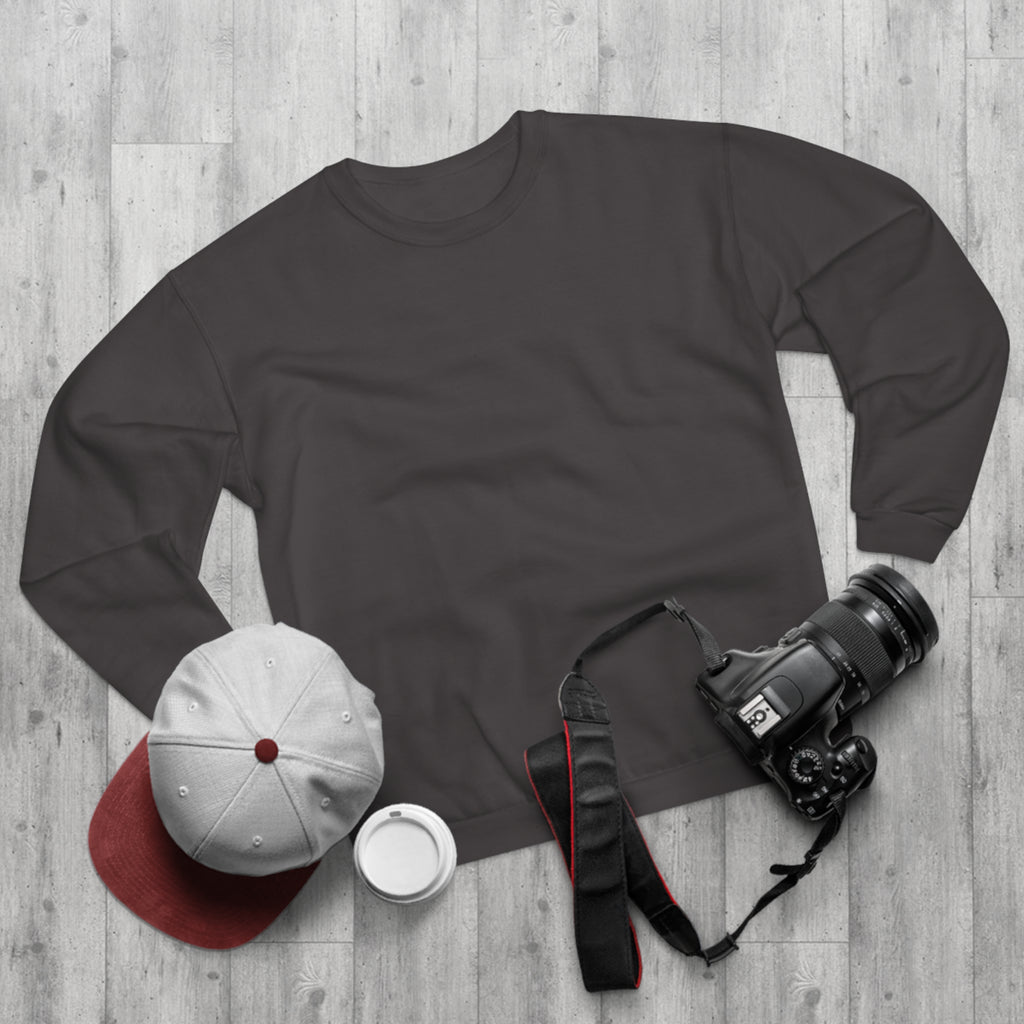 Classic White Crewneck Sweatshirt — Minimal Everyday Pullover