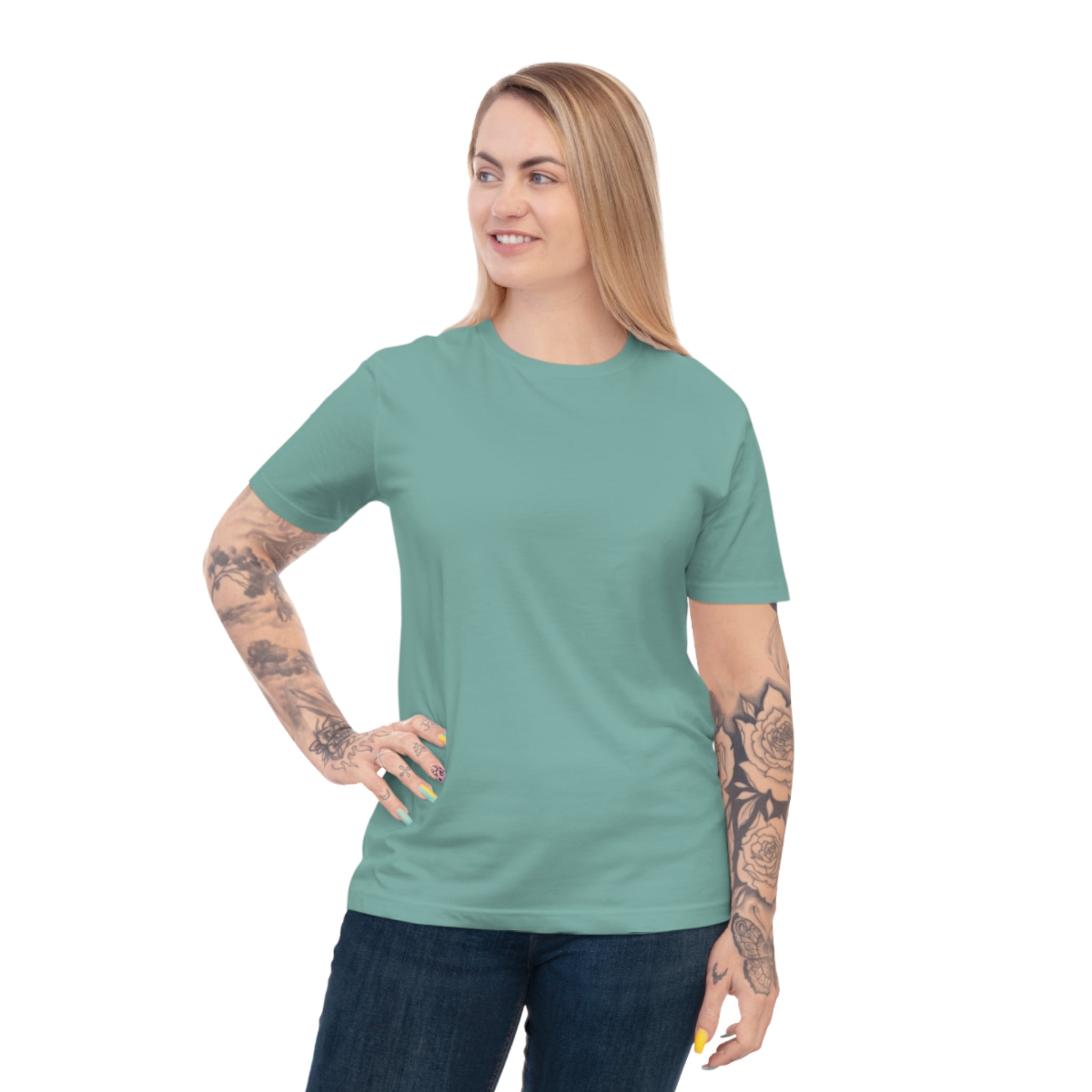 Classic Jersey T-Shirt — Minimal Natural Cotton Tee