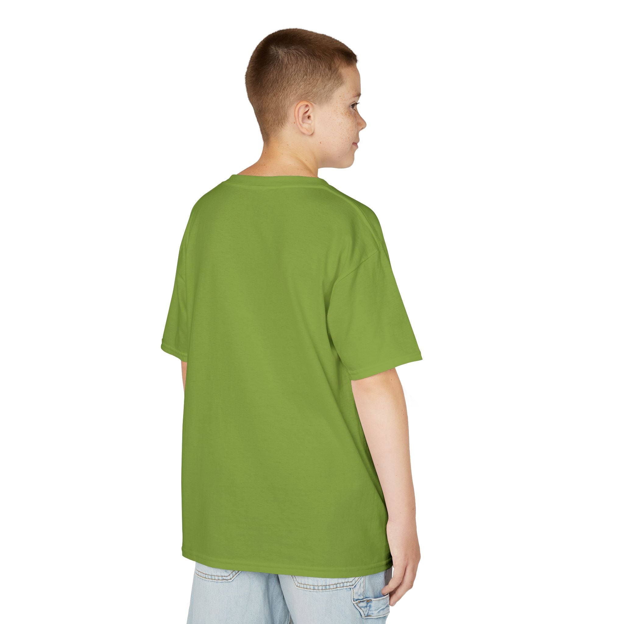 Kids T-Shirt — Plain White Heavy Cotton Tee for Boys & Girls