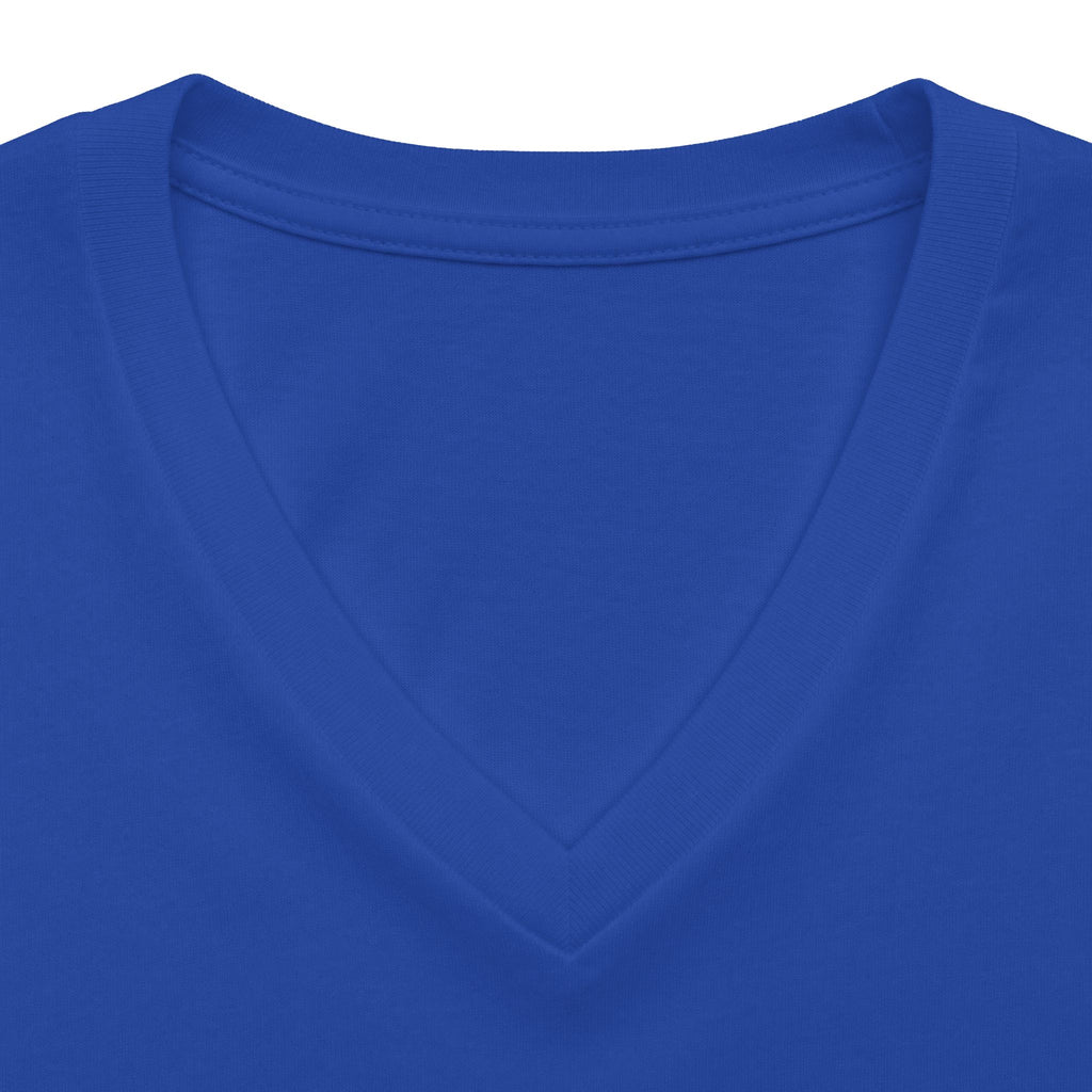 V-Neck Jersey Tee — Classic White Short Sleeve T-Shirt