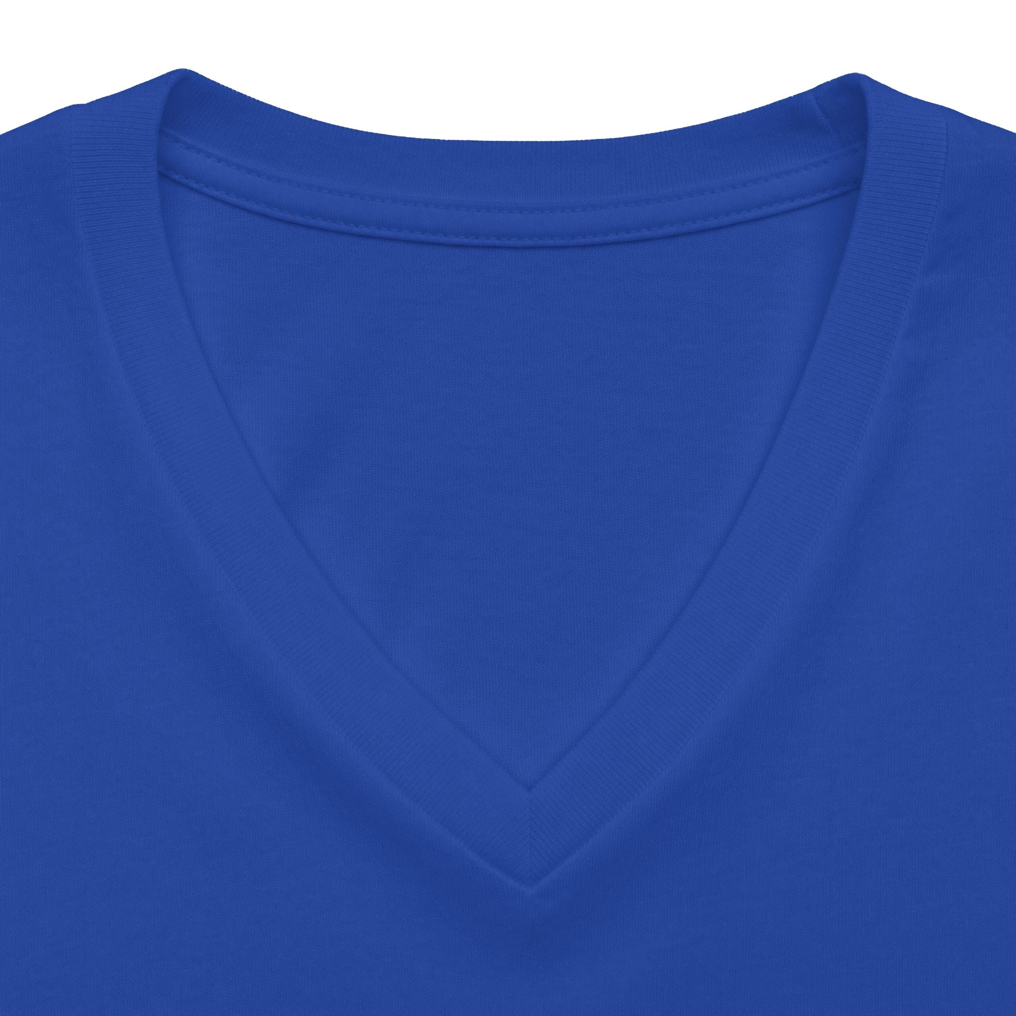 V-Neck Jersey Tee — Classic White Short Sleeve T-Shirt