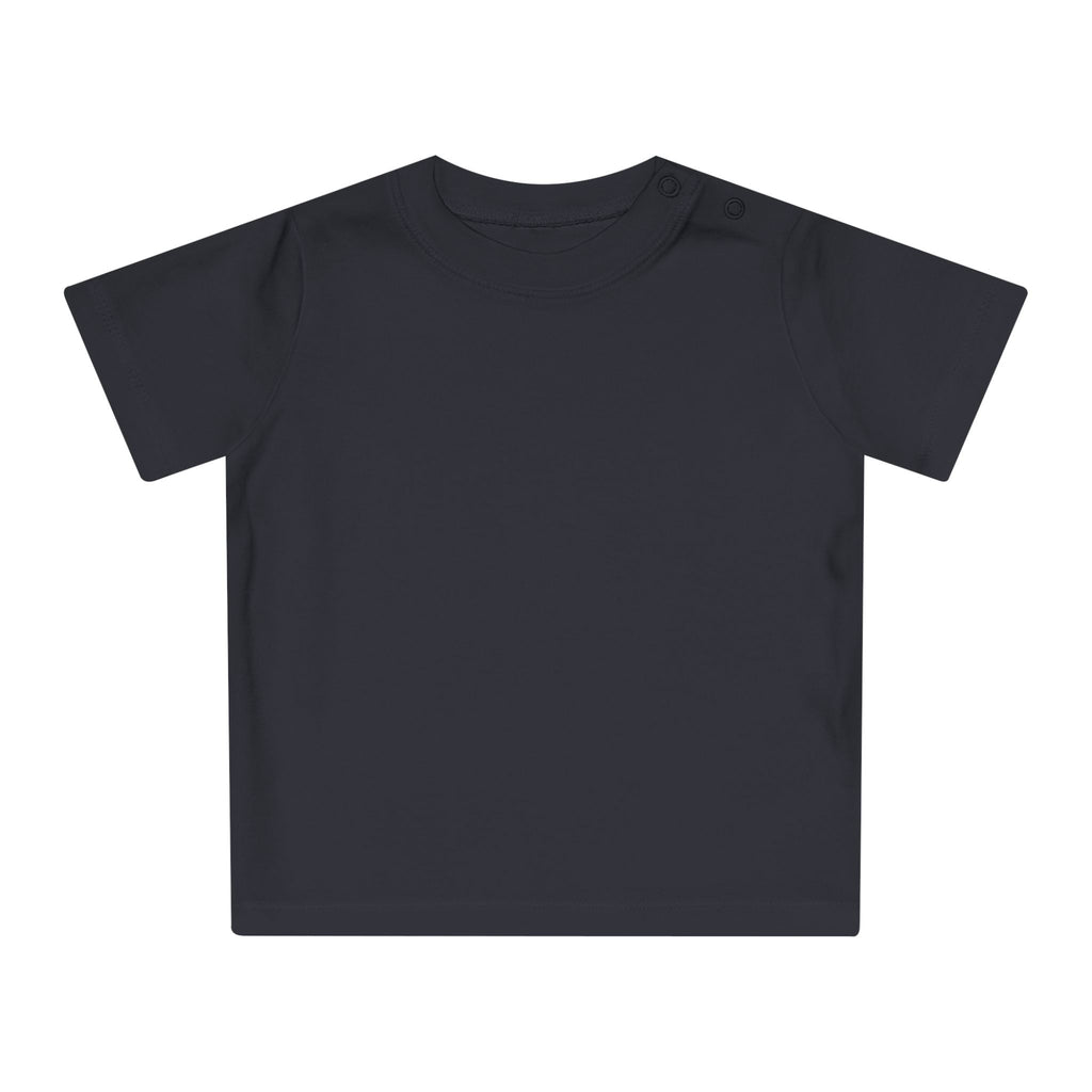 Cute Plain Baby T-Shirt — Soft White Infant Tee