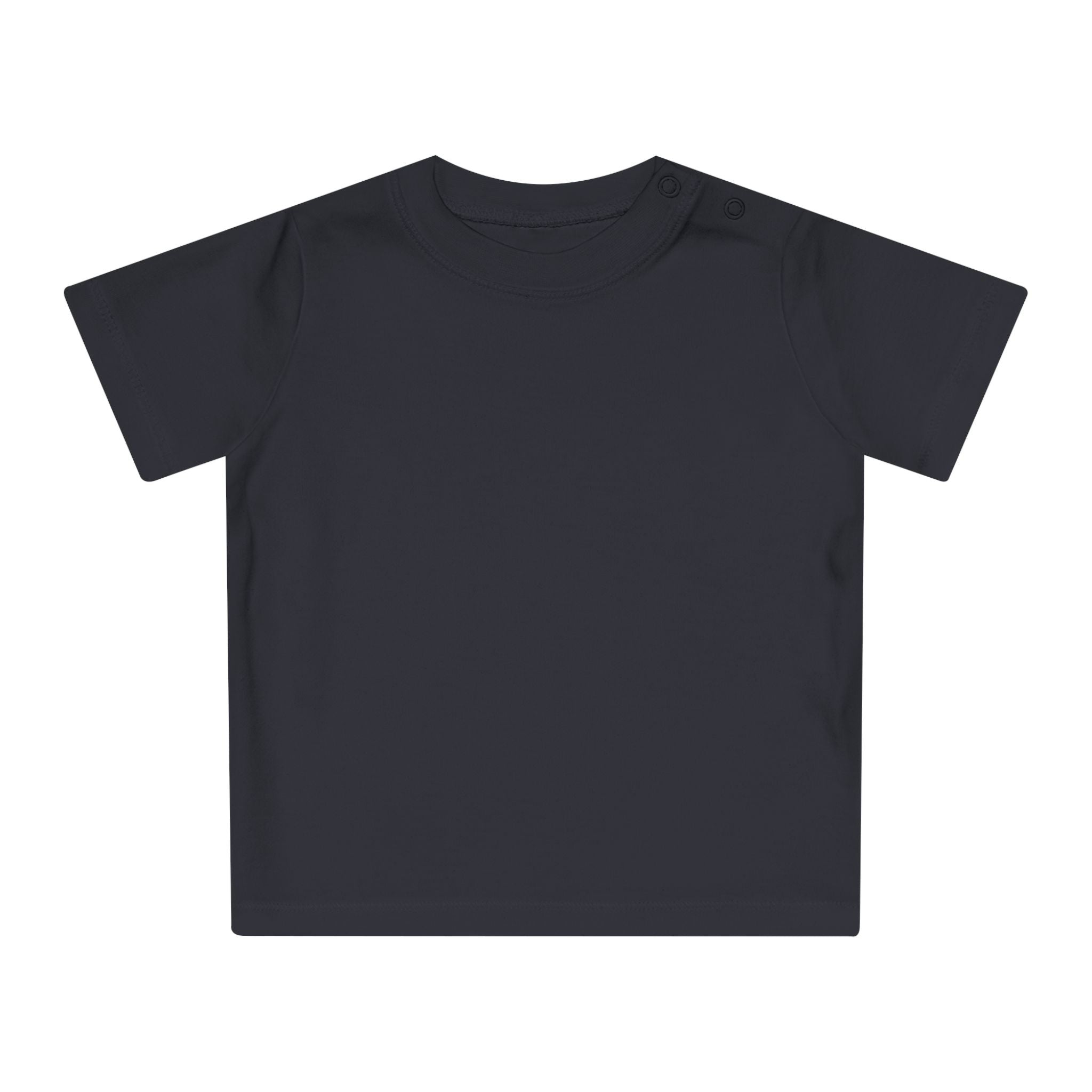 Cute Plain Baby T-Shirt — Soft White Infant Tee