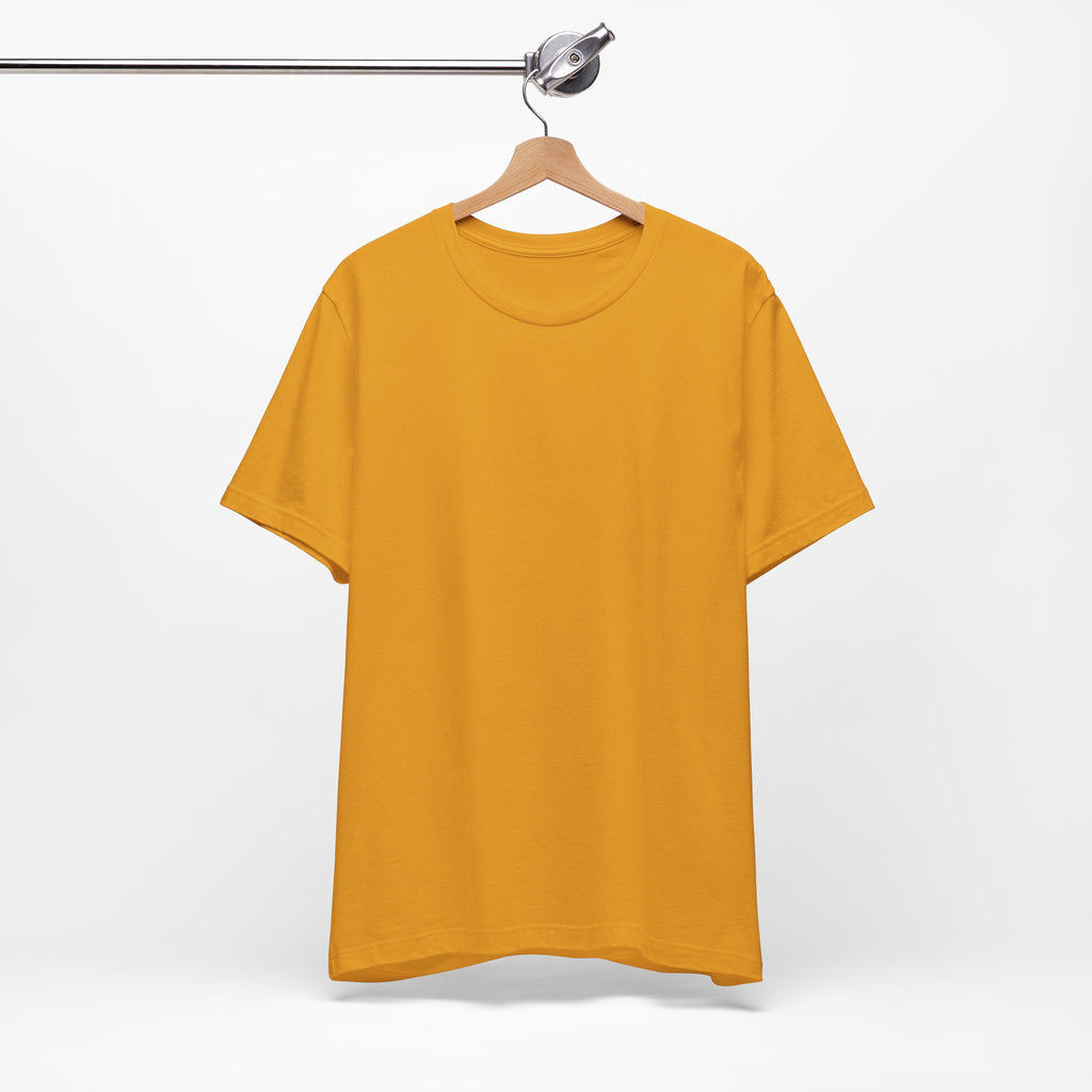 White Short Sleeve Tee — Minimal Classic Crewneck T-Shirt