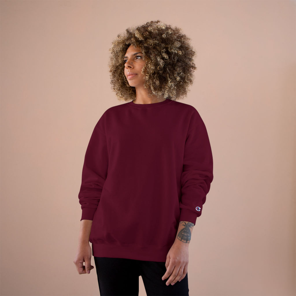 Champion Sweatshirt - Classic White Crewneck Sweatshirt