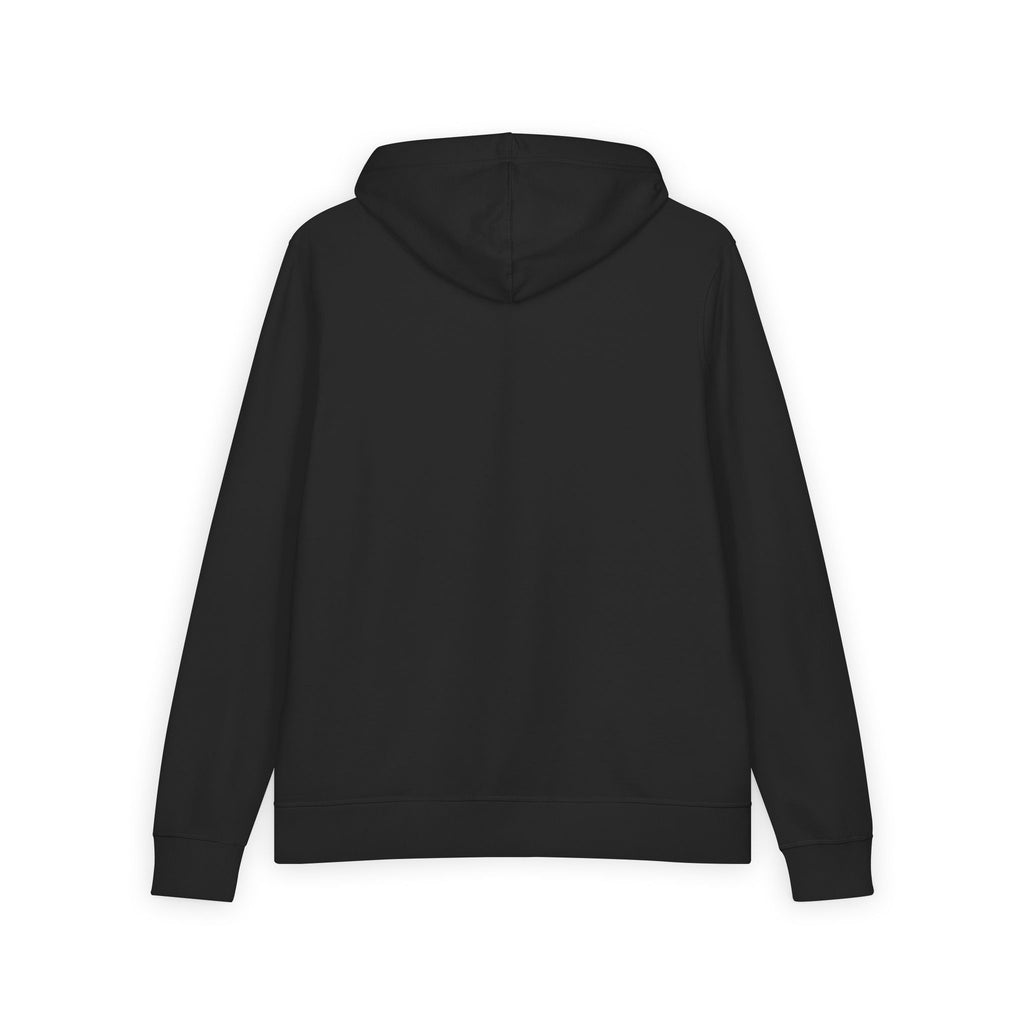 Men's Full-Zip Hoodie — Classic White Re-Fleece Zip-Up