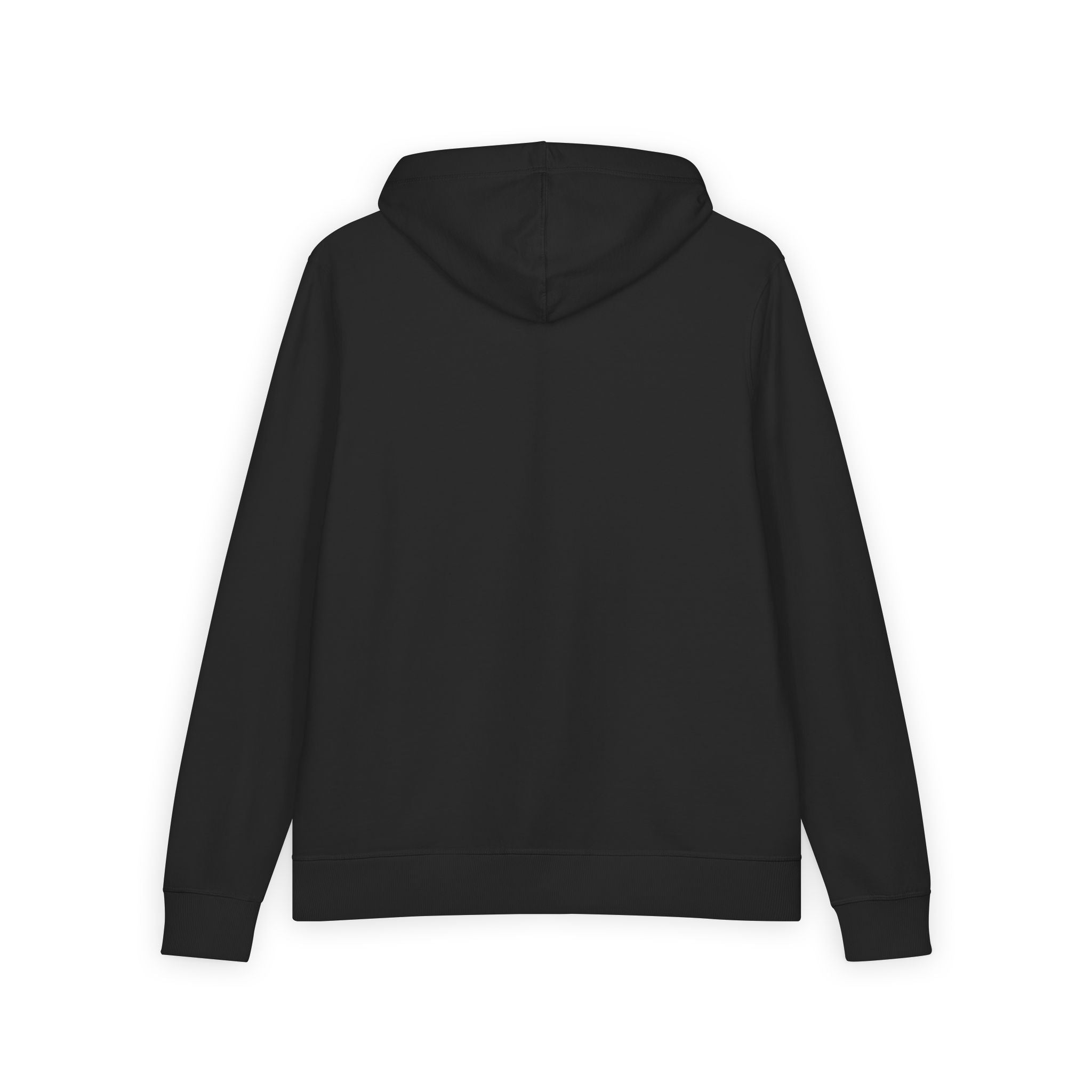 Men's Full-Zip Hoodie — Classic White Re-Fleece Zip-Up