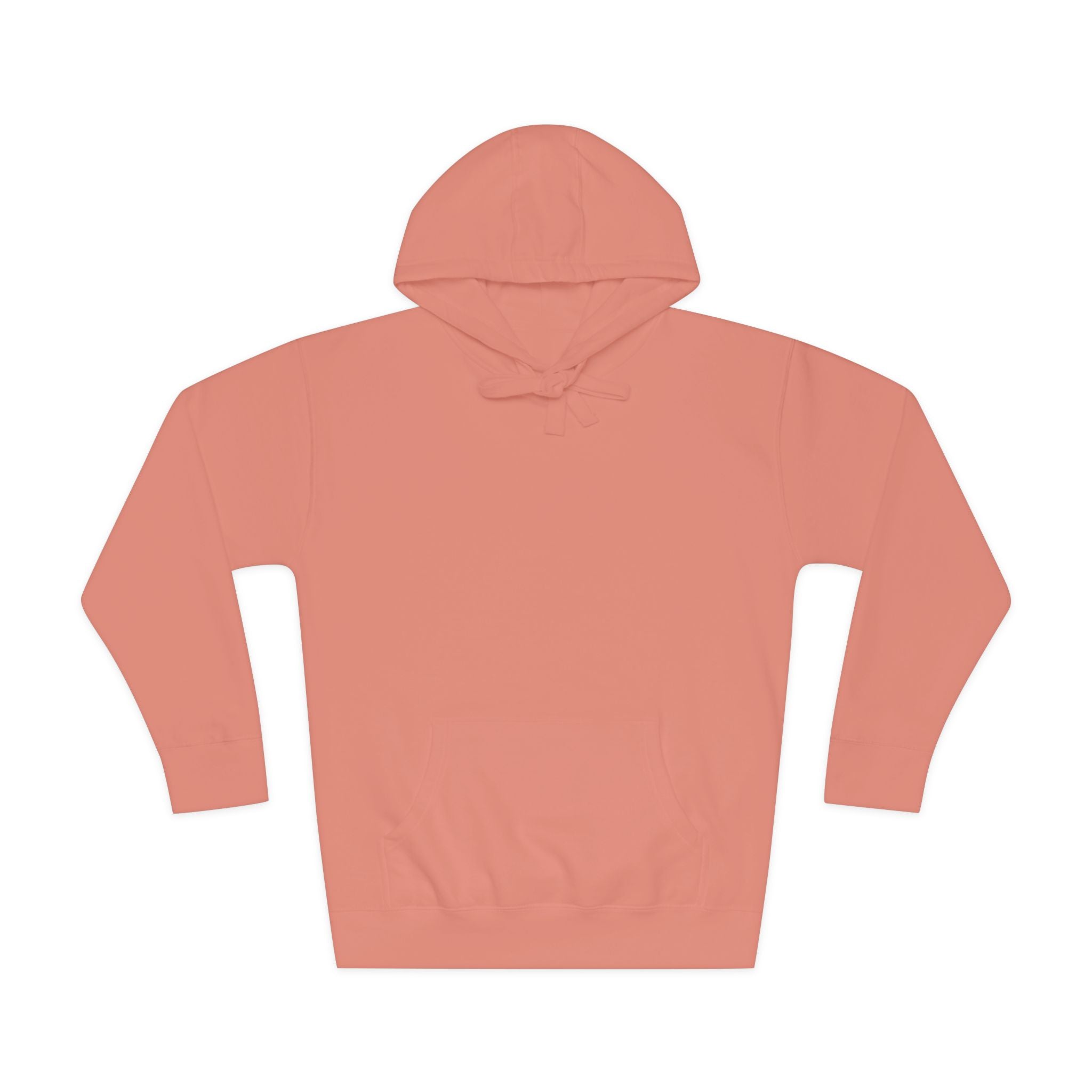White Fleece Hoodie – Minimal Classic Pullover Hooded Sweatshirt