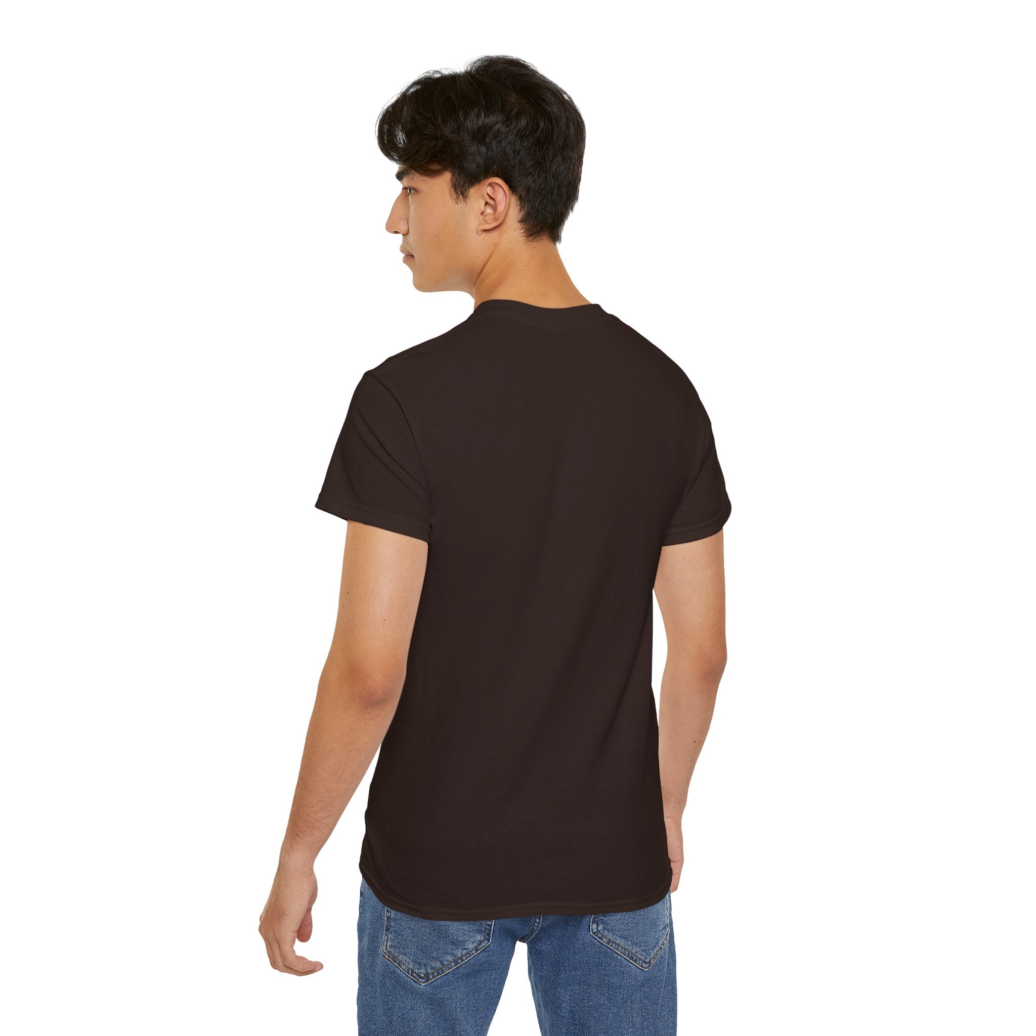 Classic White Cotton Tee - Plain Crewneck Shirt