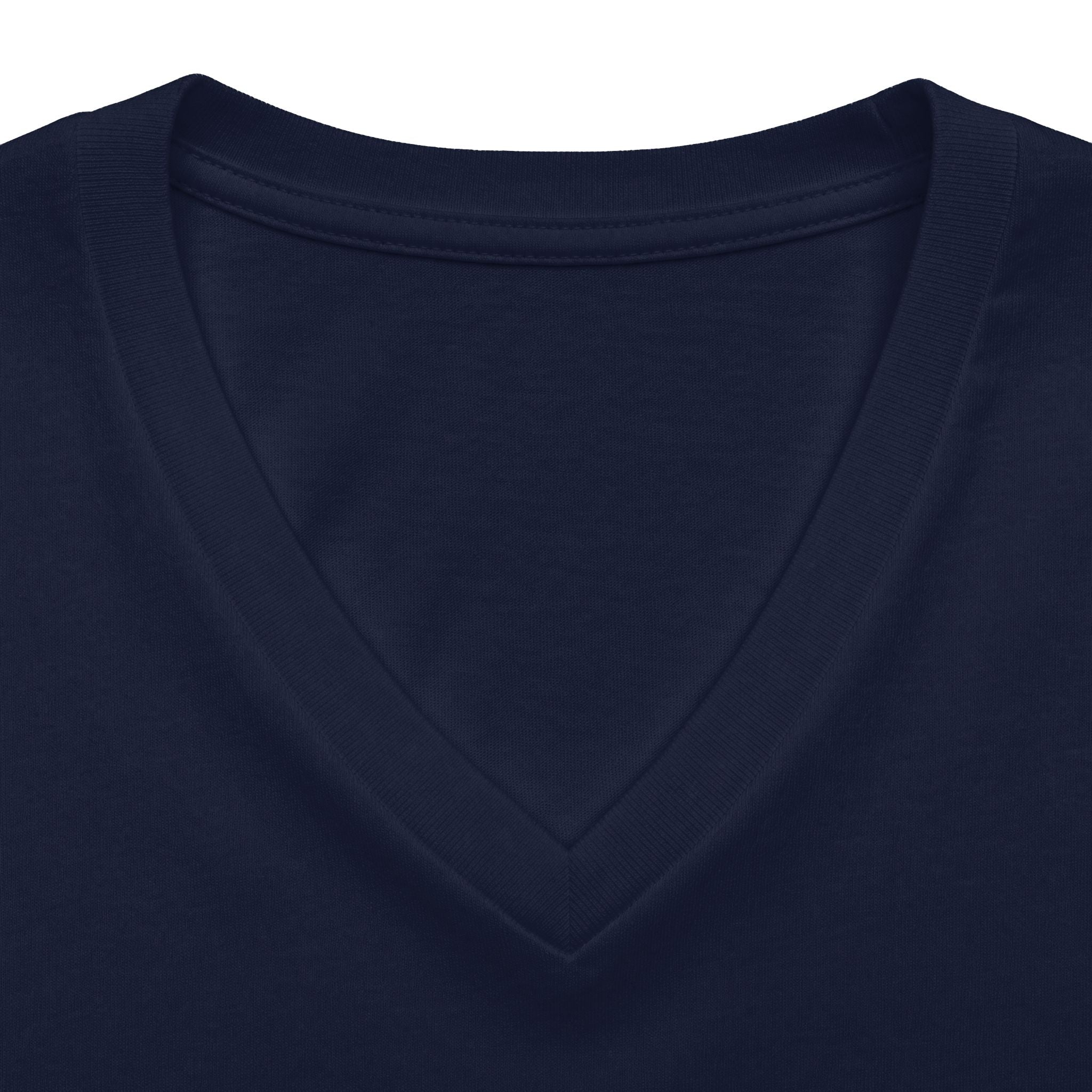 V-Neck Jersey Tee — Classic White Short Sleeve T-Shirt