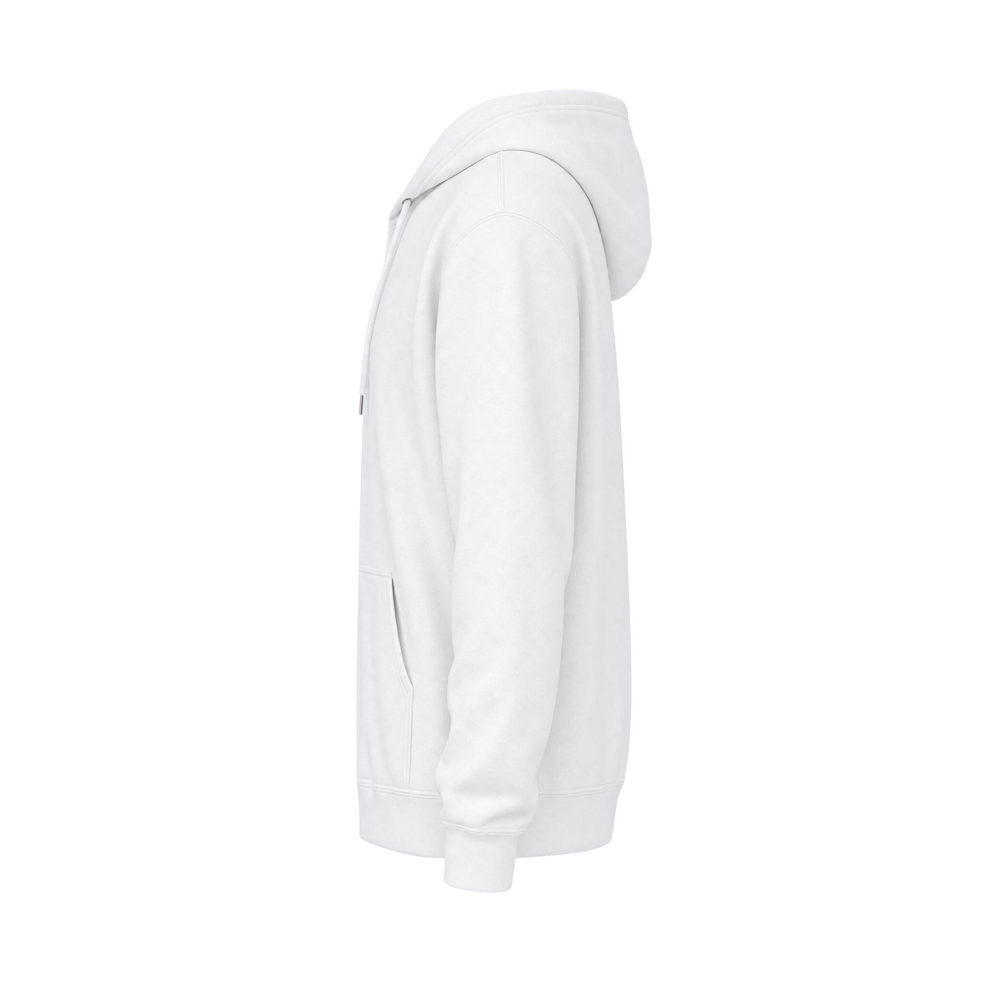 Classic White Hoodie – Lightweight Everyday Pullover